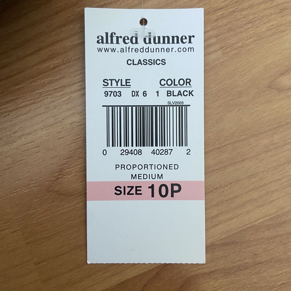 Vintage NWT Alfred Dunner Petite Classic Black Pants Women’s 10P Size 24" / US 00 / IT 34 - 8 Thumbnail