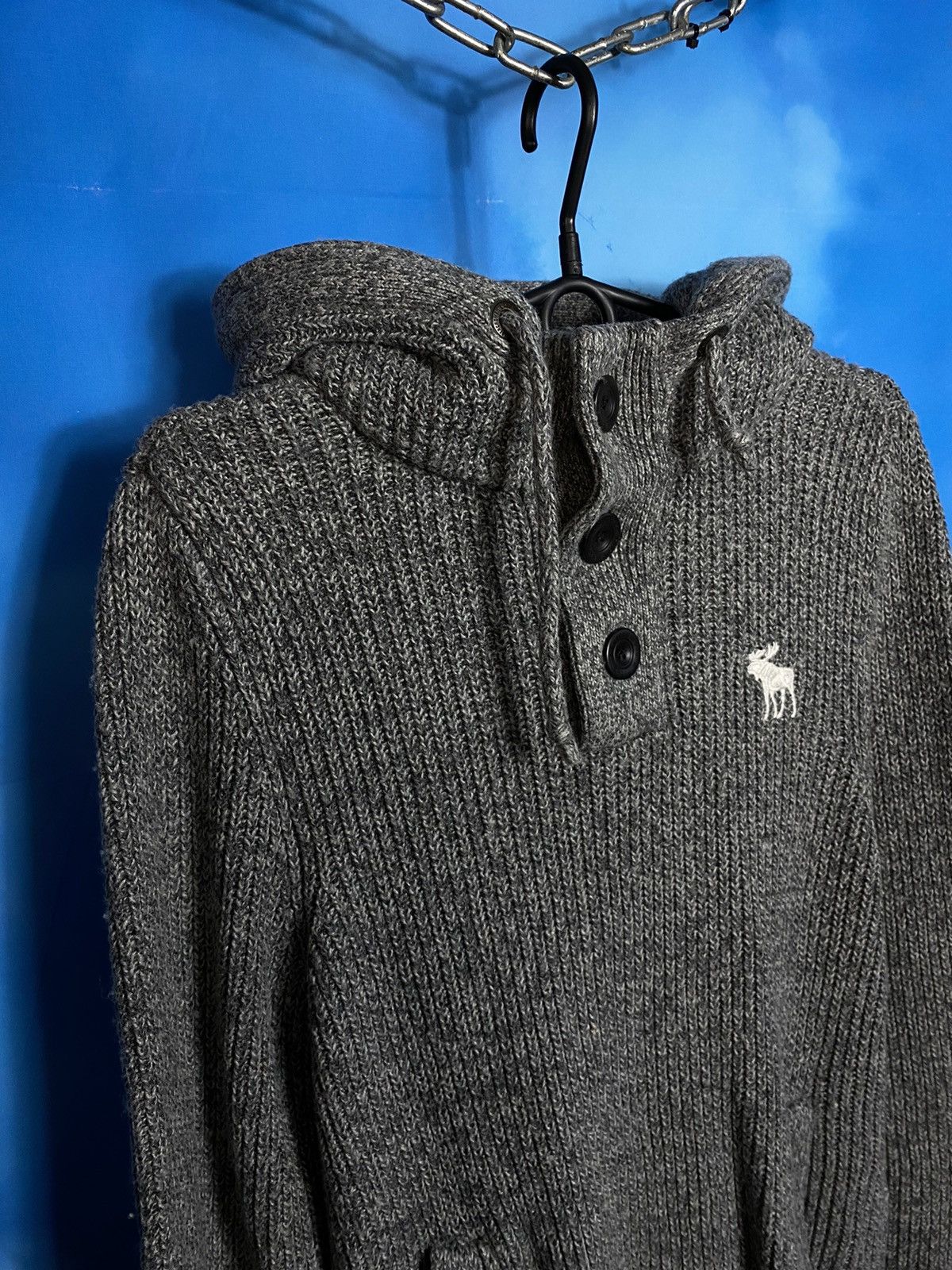 Abercrombie & Fitch × Japanese Brand × Vintage 💥 Abercrombie & Fitch New York sweater hoodie vintage Size US M / EU 48-50 / 2 - 3 Thumbnail