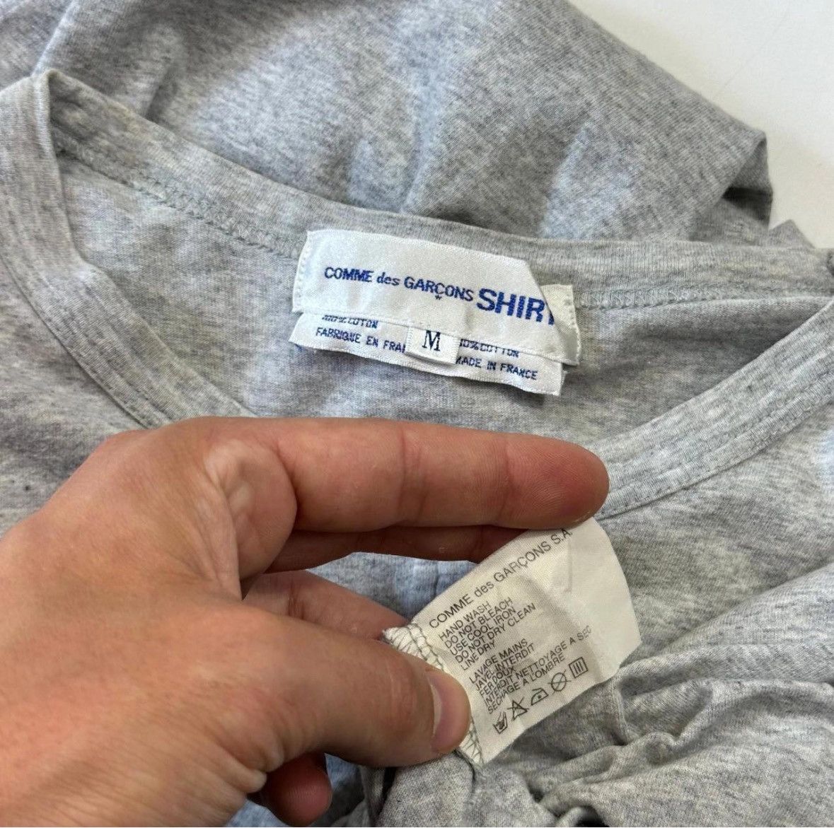 Comme des Garcons SHIRT CDG SHIRT 90's Layered Centre Seam T-shirt Size US M / EU 48-50 / 2 - 5 Thumbnail