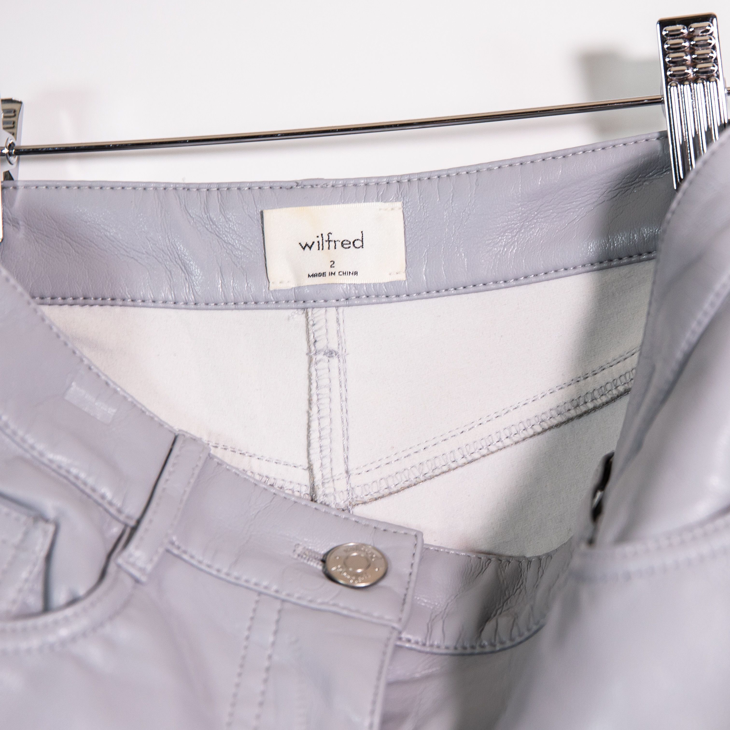 Aritzia Wilfred Aritzia The Melina High Waisted Faux Size 26" / US 2 / IT 38 - 2 Thumbnail