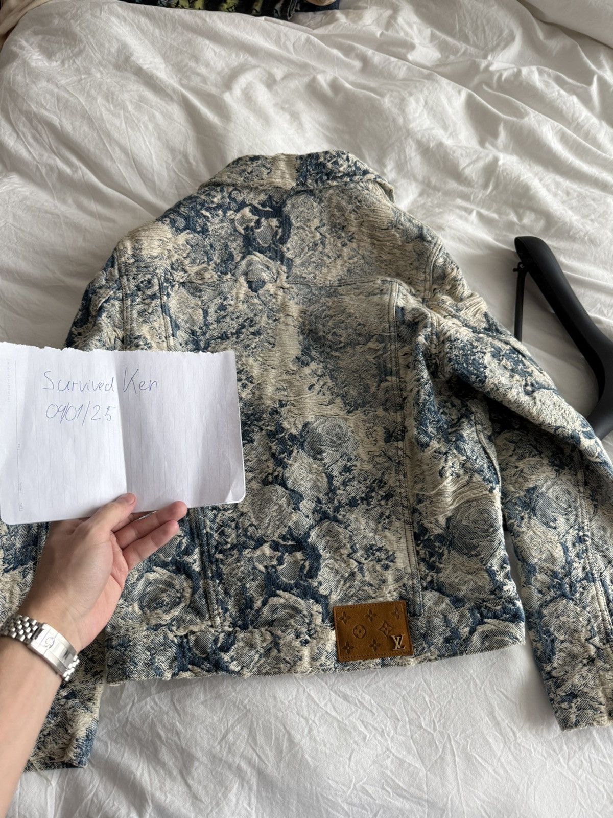 Louis Vuitton Virgil Abloh Tapestry Denim Jacket Louis Vuitton Size US S / EU 44-46 / 1 - 20 Thumbnail