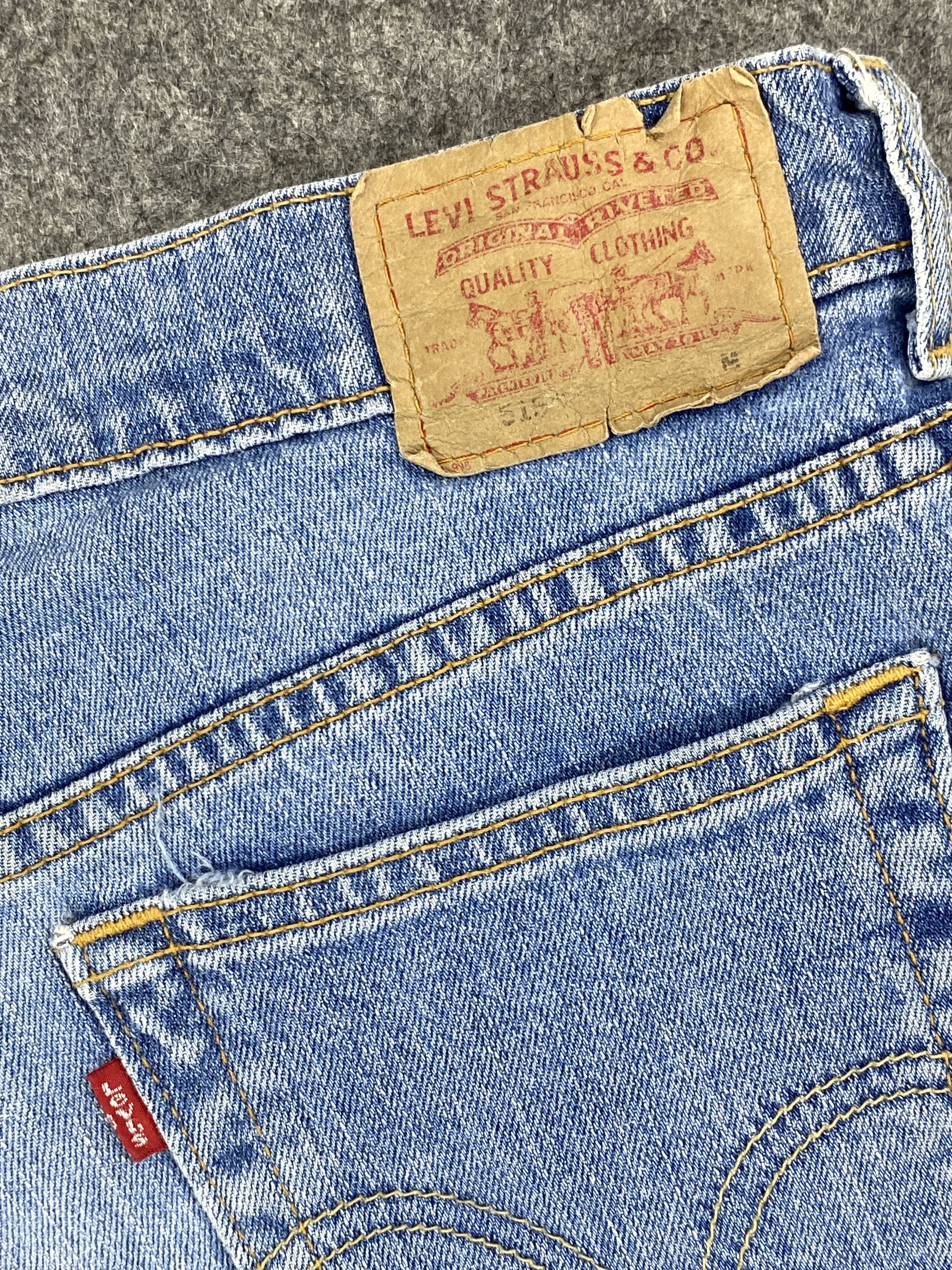 Levi's Light Blue Wash Vintage Levi's 515 Flare 35x31.5 -JN1830 Size ONE SIZE - 10 Thumbnail