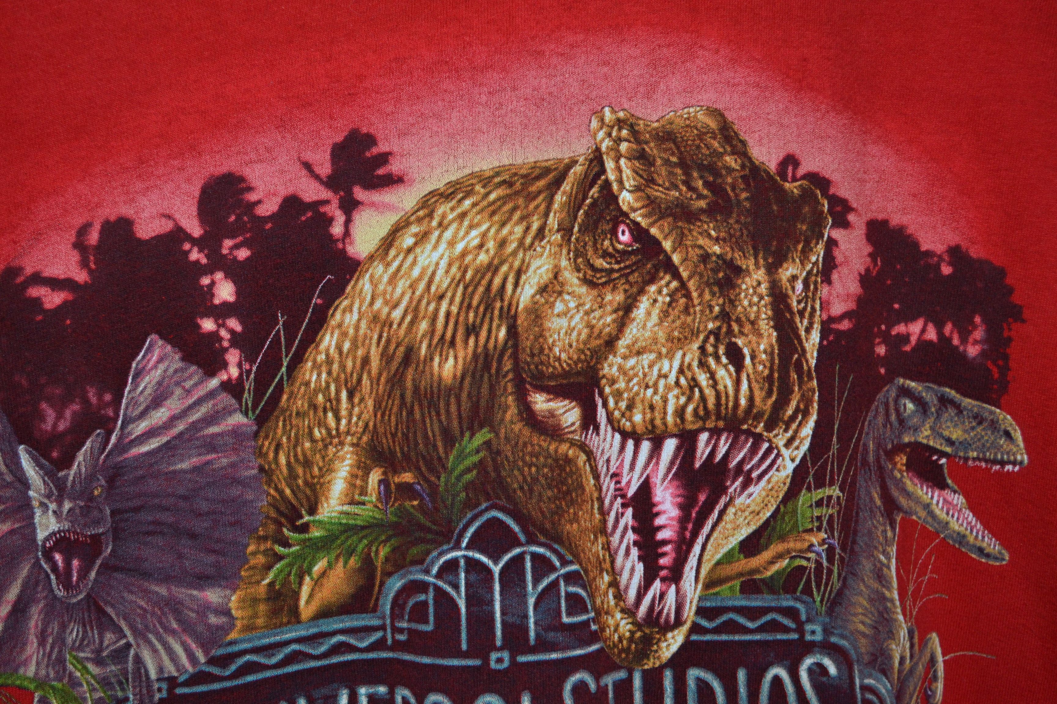 Universal Studios 90’s Vintage Jurassic Park Universal Studios Tee Shirt XL Size US XL / EU 56 / 4 - 3 Thumbnail