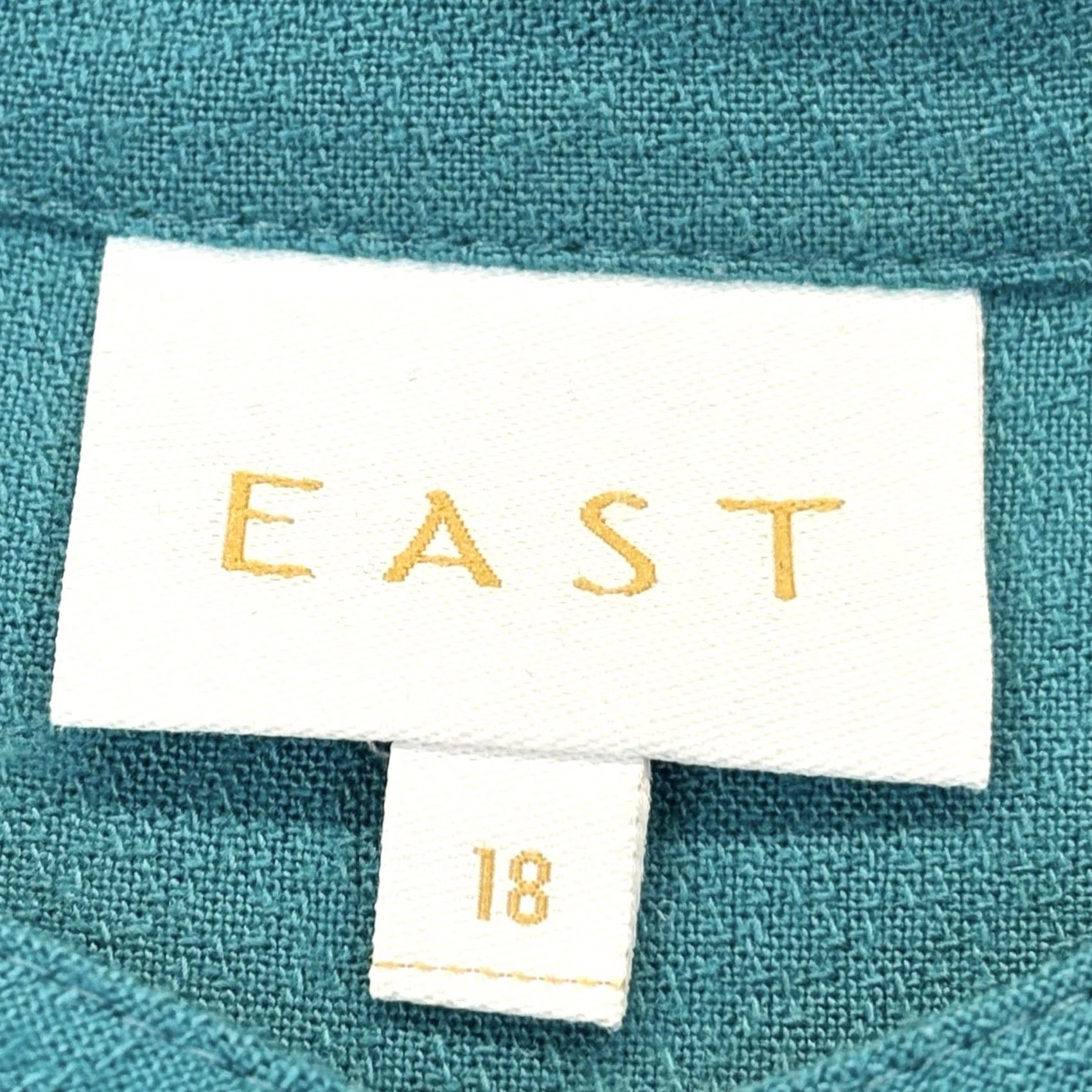 Altea VINTAGE? No. East Long Sleeve Top UK 18 Teal Women’s Pullover Button-Up Shirt Adult 18 Teal Regular - No Size XXL / US 16-18 / IT 52-54 - 7 Thumbnail