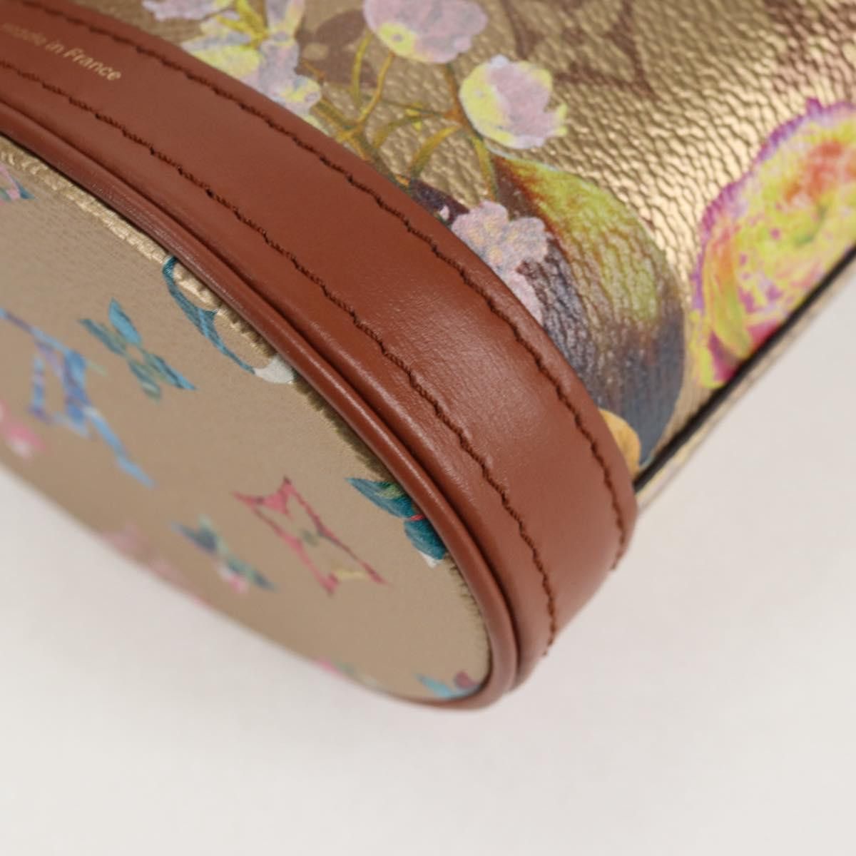 Louis Vuitton LOUIS VUITTON LV Garden Nano Bucket Shoulder Bag Beige Size ONE SIZE - 17 Thumbnail