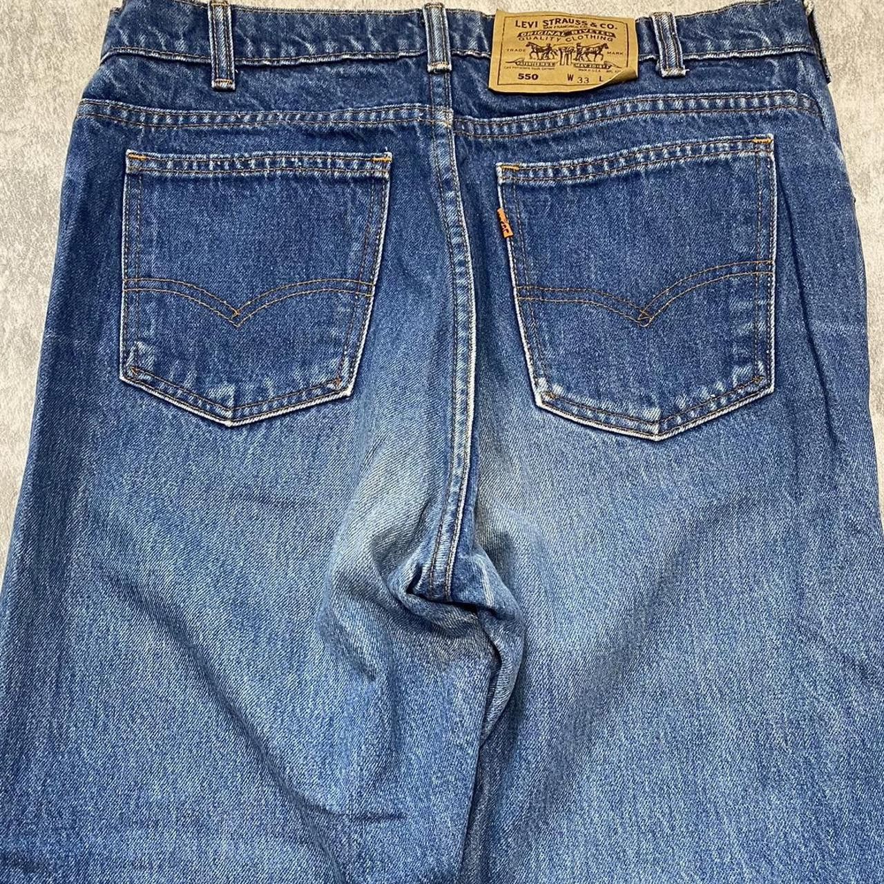 Levi's 80s Orange Tab Levi's 501 blue denim jeans Vintage Size US 34 / EU 50 - 1 Thumbnail