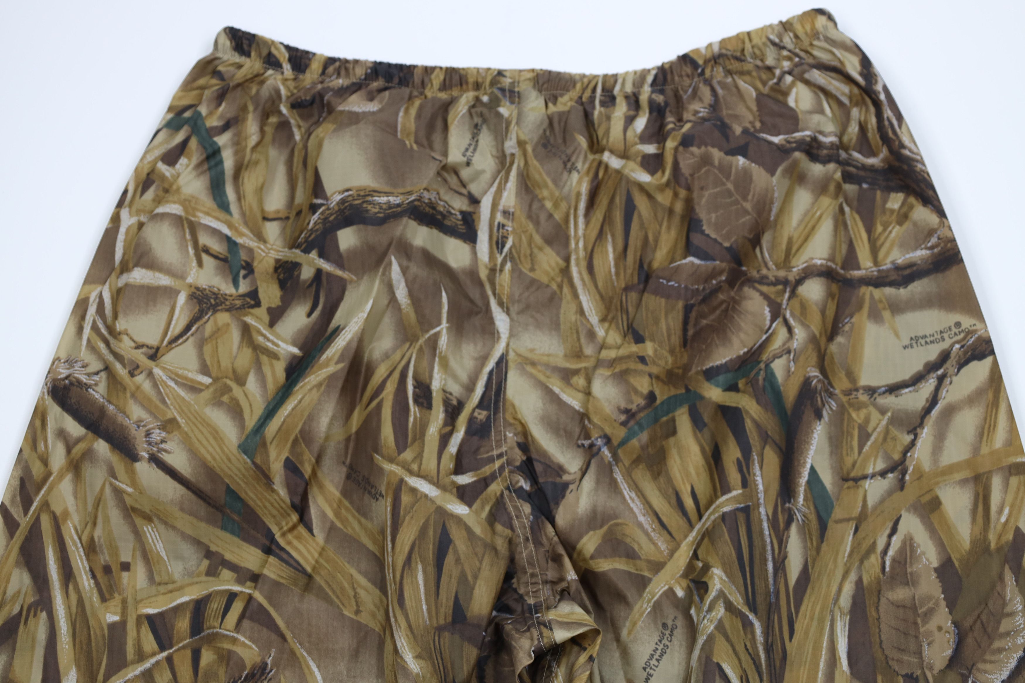 Cabelas Vintage Cabelas Ripstop Wetlands Camouflage Pants Nylon PU Size US 40 / EU 56 - 9 Thumbnail