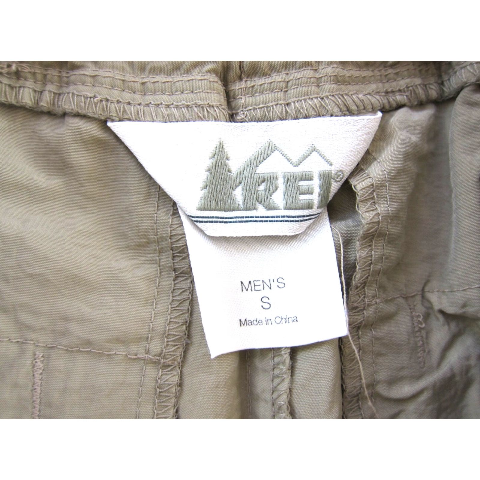 Vintage VINTAGE REI Beige Brown 100% Nylon Hike Travel Pocket Cargo Shorts Men Small Size US 29 - 4 Thumbnail