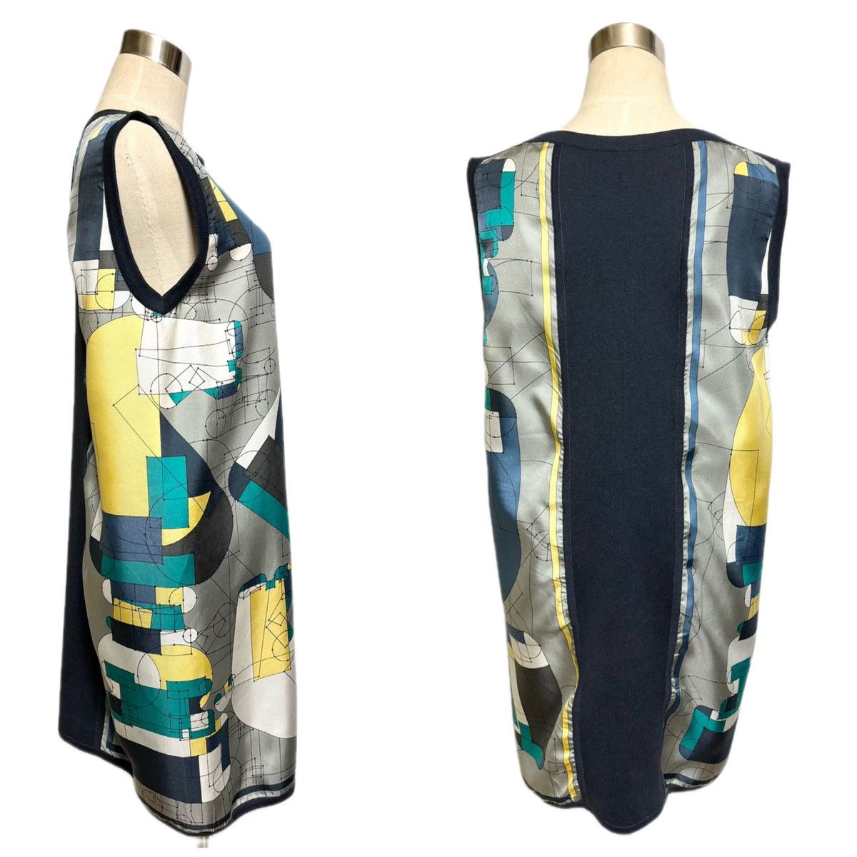 Hermes Authentic, Excellent Hermès Art Design Dress Size M / US 6-8 / IT 42-44 - 14 Thumbnail