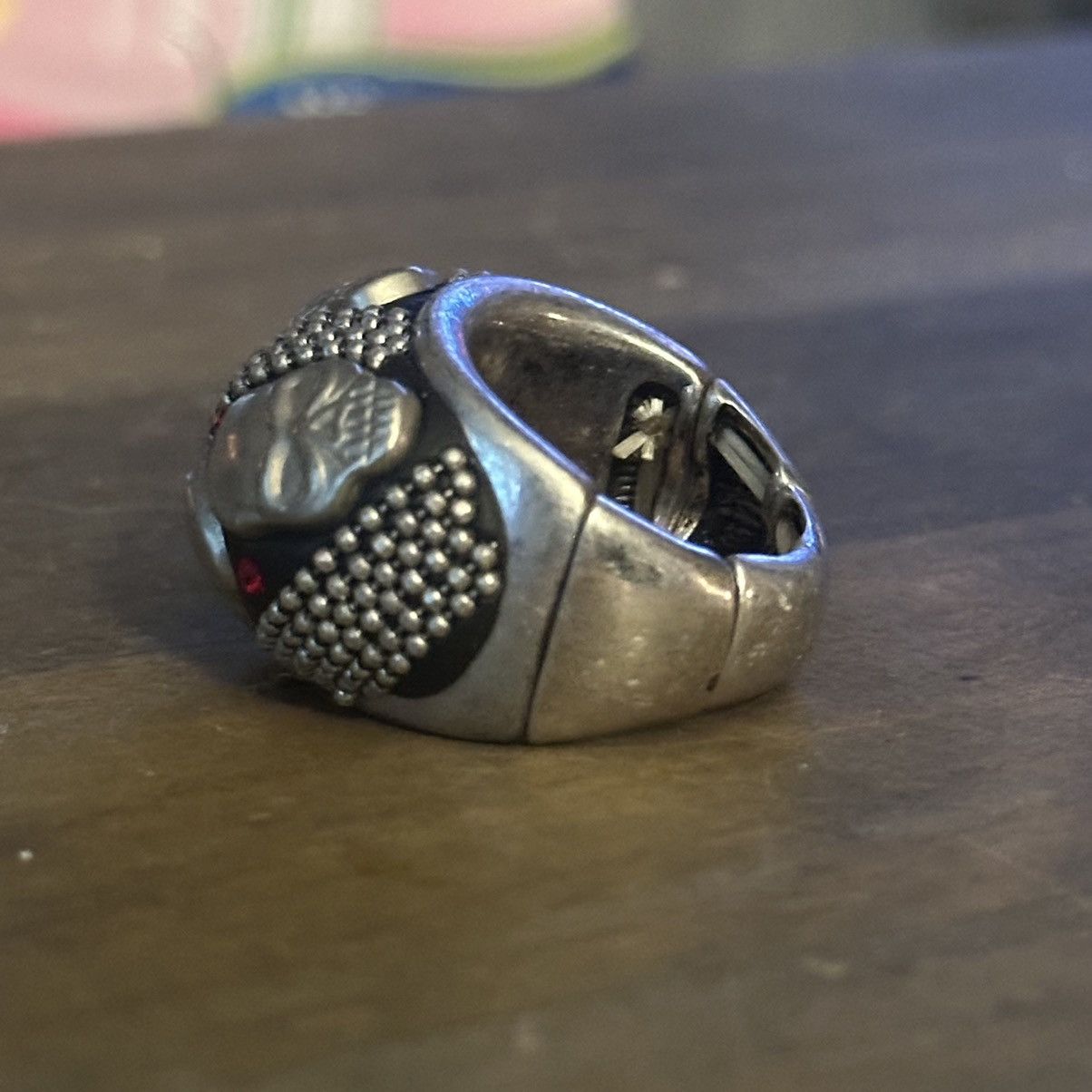 Other Skull stretch dome ring Size ONE SIZE - 6 Thumbnail