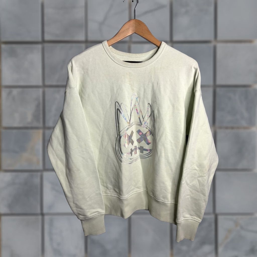 Cult Of Individuality Cult of Individuality Sweatshirt Mens Small Mint Green Crewneck Holo Cat Print Graphic Print Logo Size US S / EU 44-46 / 1 - 1 Thumbnail