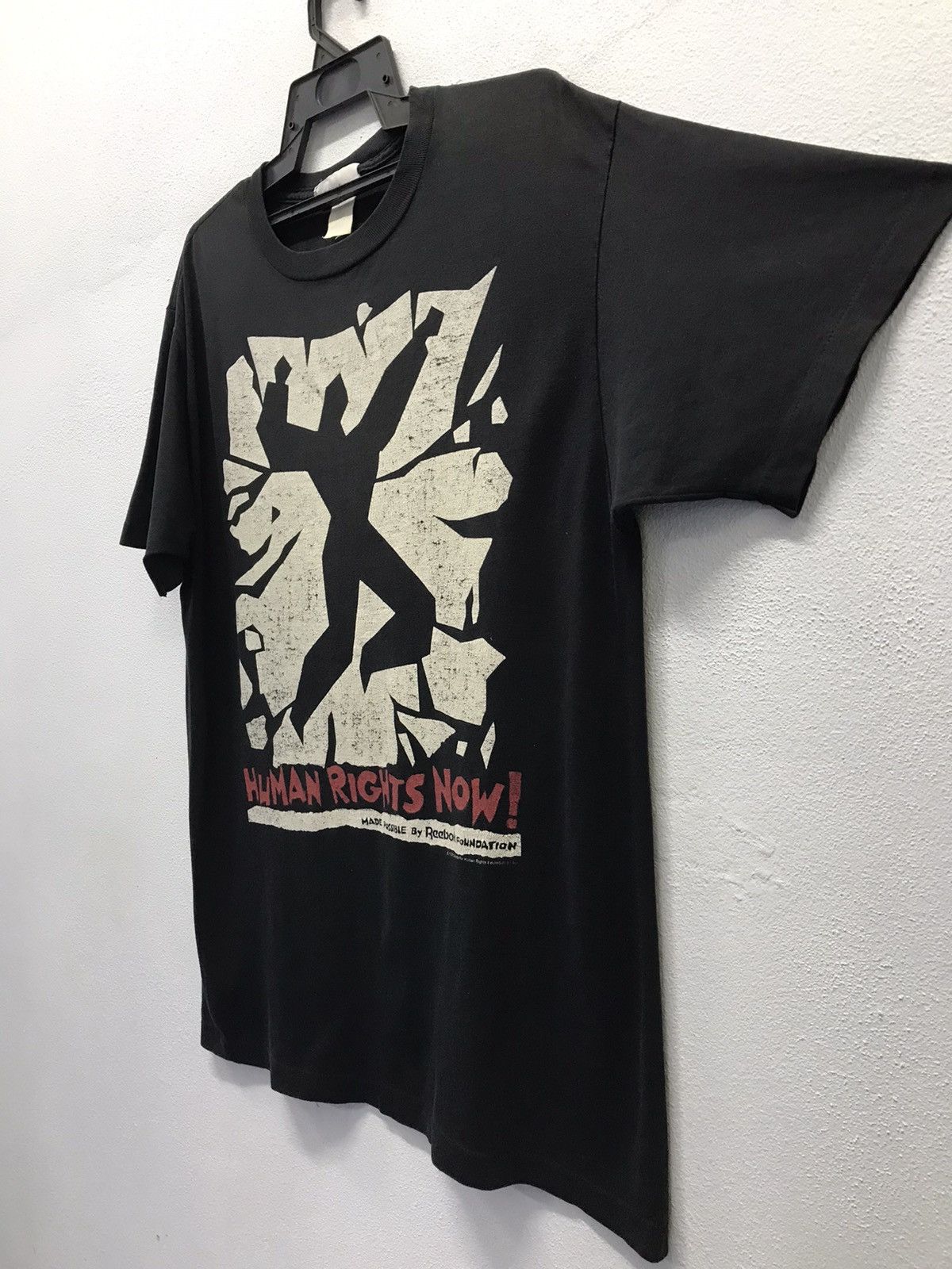 Band Tees × Reebok Vintage Reebok Human Right Now World Tour 1988 Shirt Size US M / EU 48-50 / 2 - 7 Thumbnail