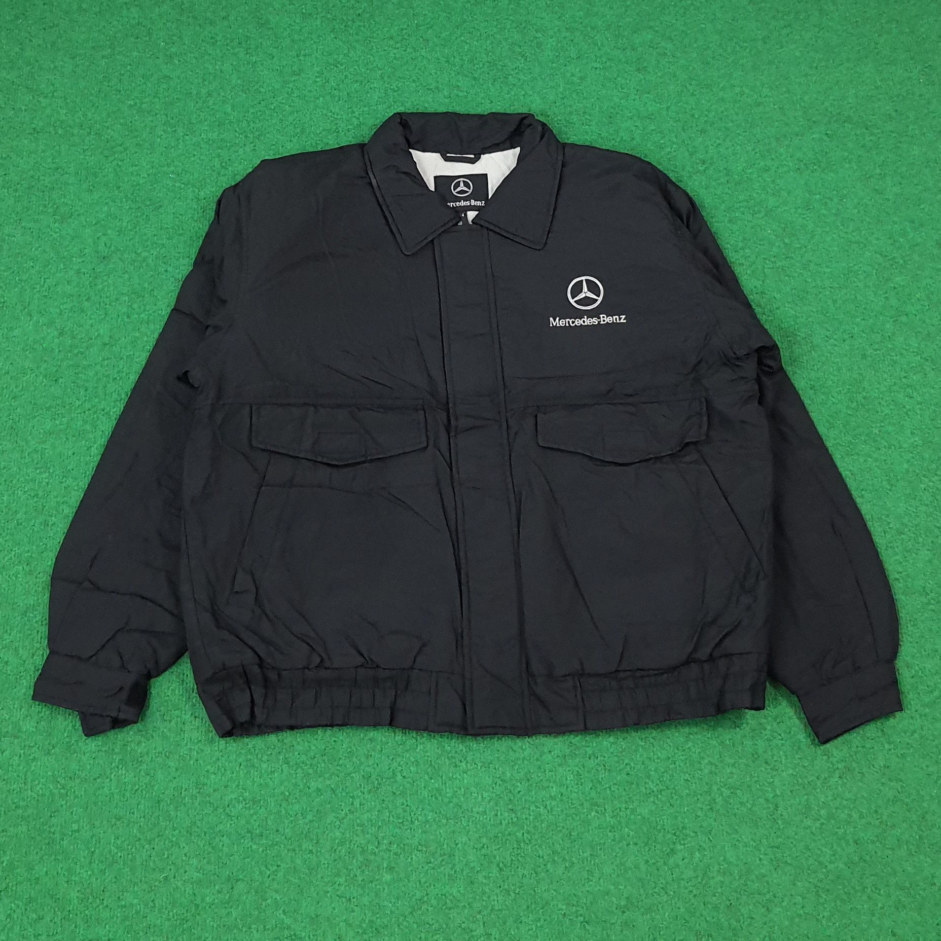 Mercedes-Benz Vintage Mercedes Benz Automobile Jackets C273N9 Size US L / EU 52-54 / 3 - 3 Thumbnail