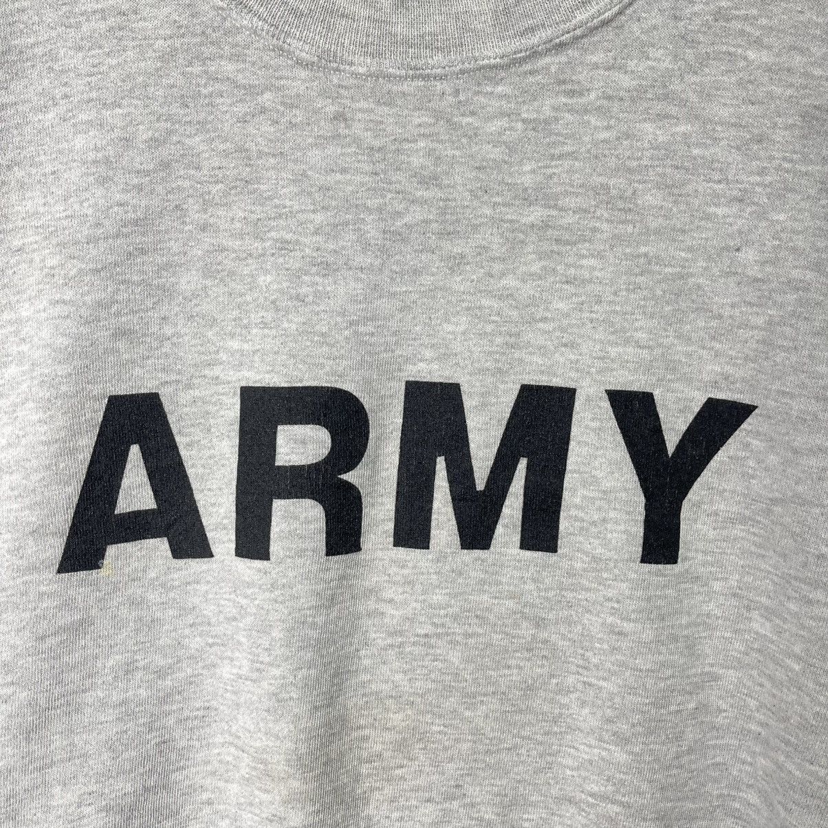 Vintage Vintage Military Style “ARMY” Crewneck Sweatshirt Grey Size US XXL / EU 58 / 5 - 3 Thumbnail
