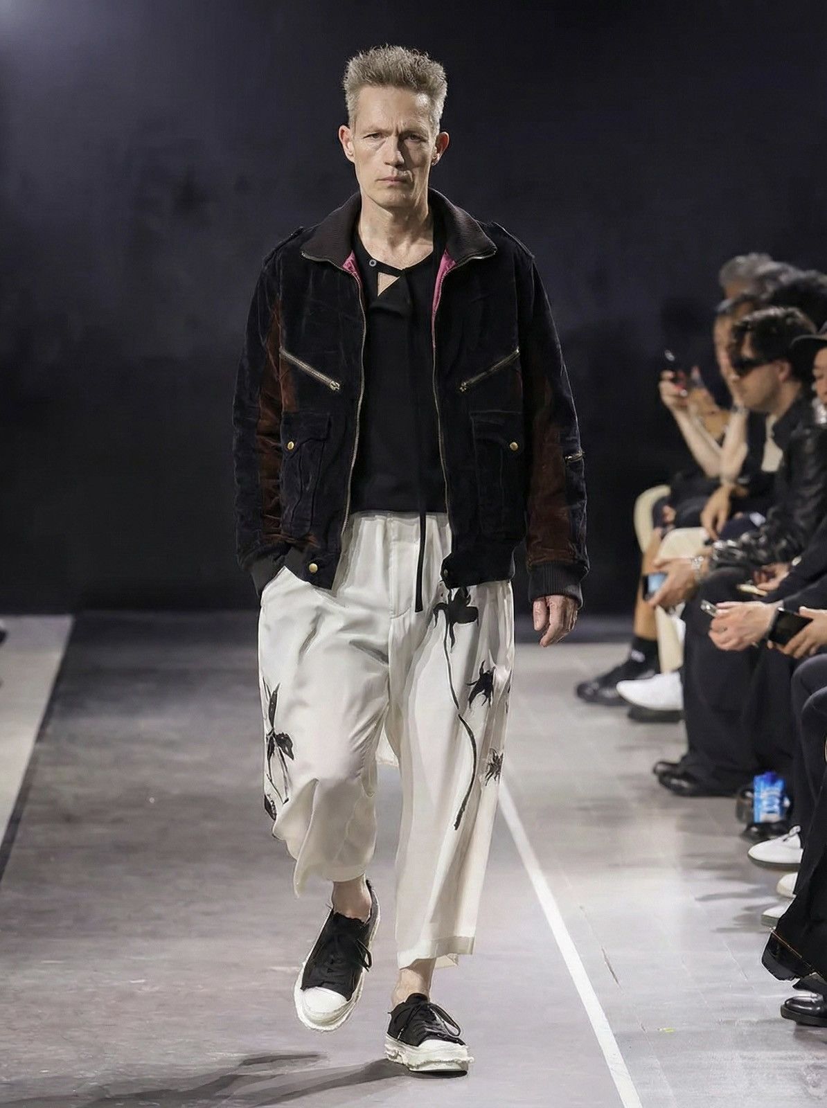 Issey Miyake AMP Manydope Corduroy Bomber Issey Miyake Patchwork Style Size US M / EU 48-50 / 2 - 1 Thumbnail