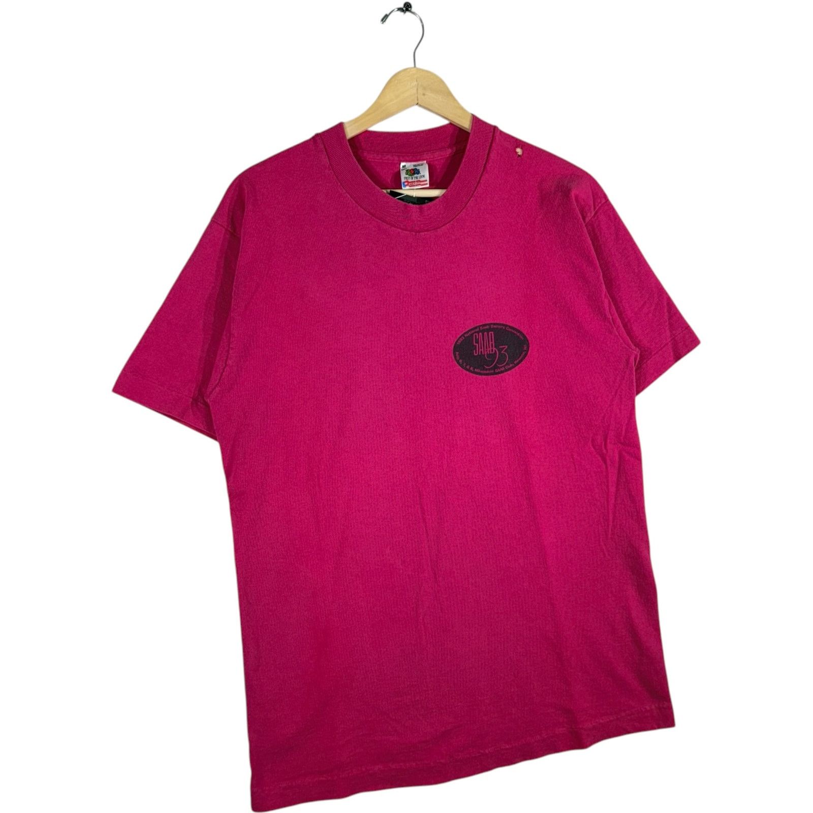 Fruit Of The Loom Vintage SAAB National Owners Convention Tee 1993 M Size US M / EU 48-50 / 2 - 4 Thumbnail