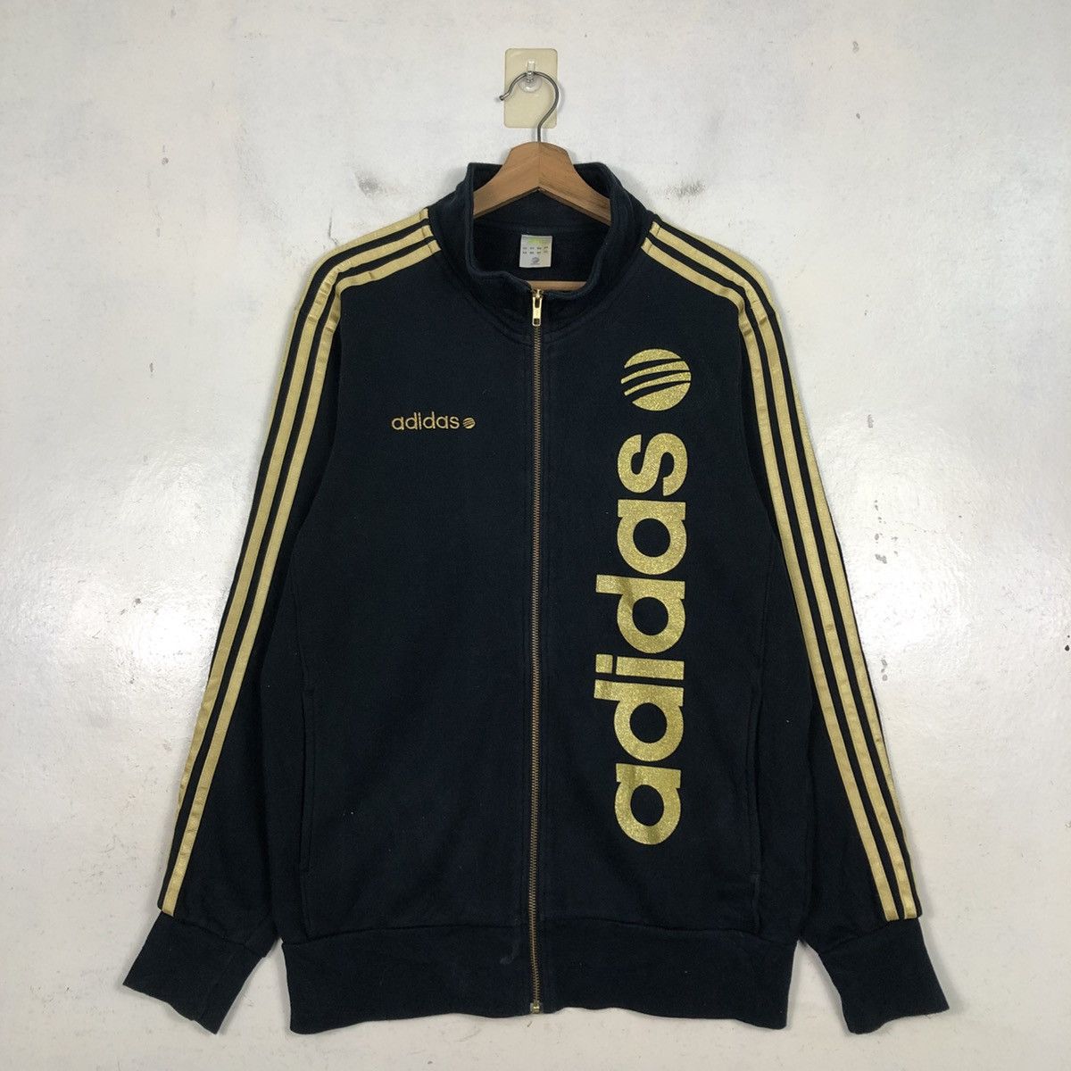 Adidas 📌Adidas Striped Design Zipper Jacket Size US L / EU 52-54 / 3 - 3 Thumbnail