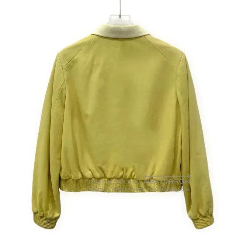 Miu Miu Miu Miu Yellow Women's Jacket . Size M / US 6-8 / IT 42-44 - 2 Thumbnail