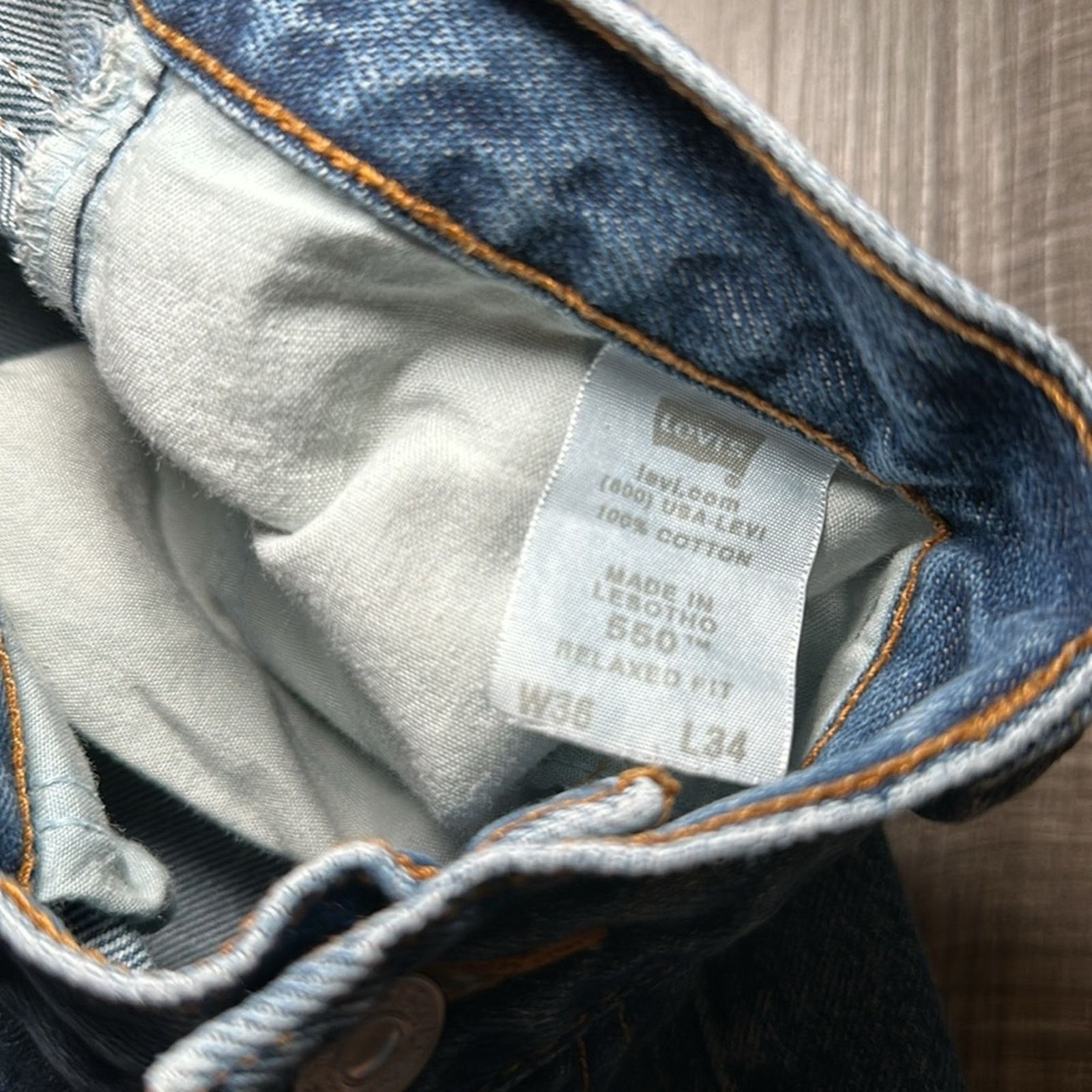 Levi's Levi’s 550 Relaxed Fit Jeans - 36x34 Size US 36 / EU 52 - 8 Thumbnail