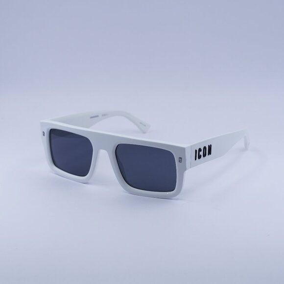 Dsquared2 🕶️ New Dsquared2 ICON 0008/S 0VK6 IR White Sunglasses Size ONE SIZE - 1 Thumbnail