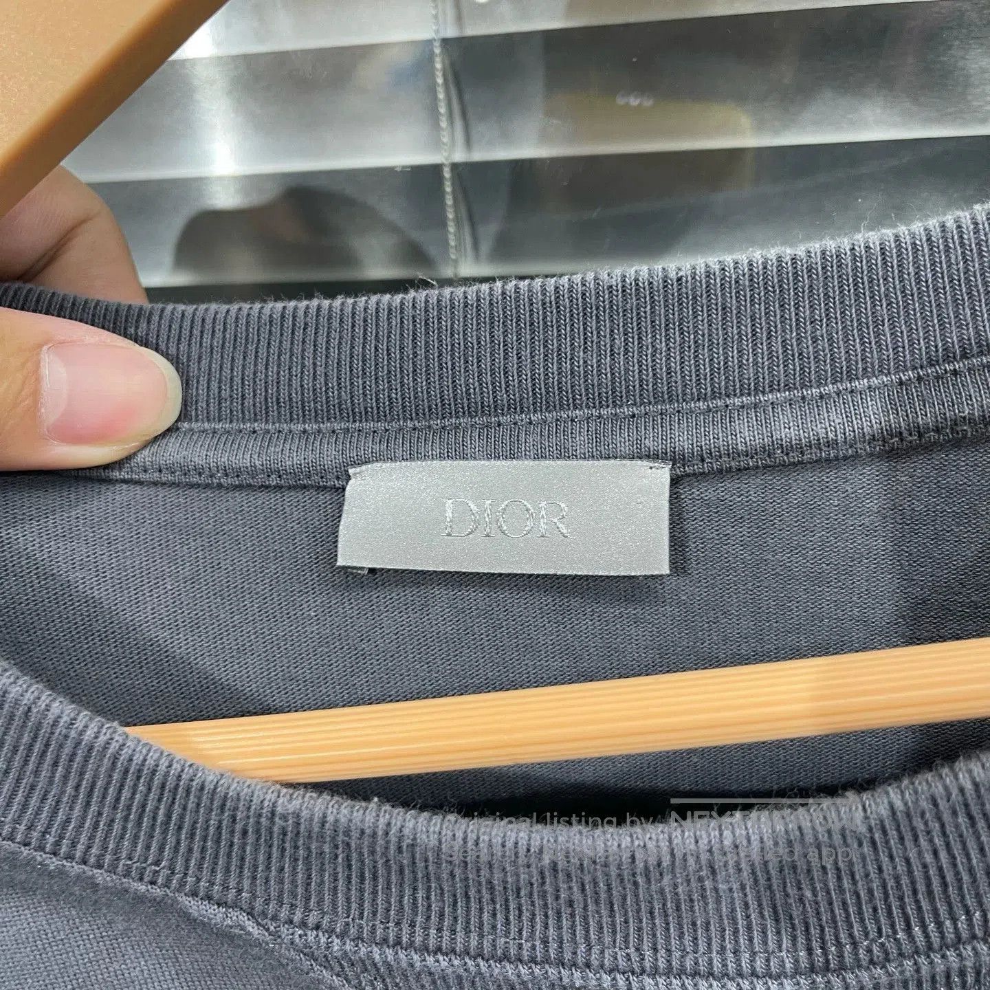 Dior Black Short-Sleeve Crewneck Shirt. Size US XXL / EU 58 / 5 - 3 Thumbnail