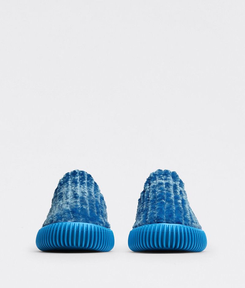 Bottega Veneta o1y0526 Low-Top Sneakers in Azure Size US 5 / EU 37 - 2 Thumbnail