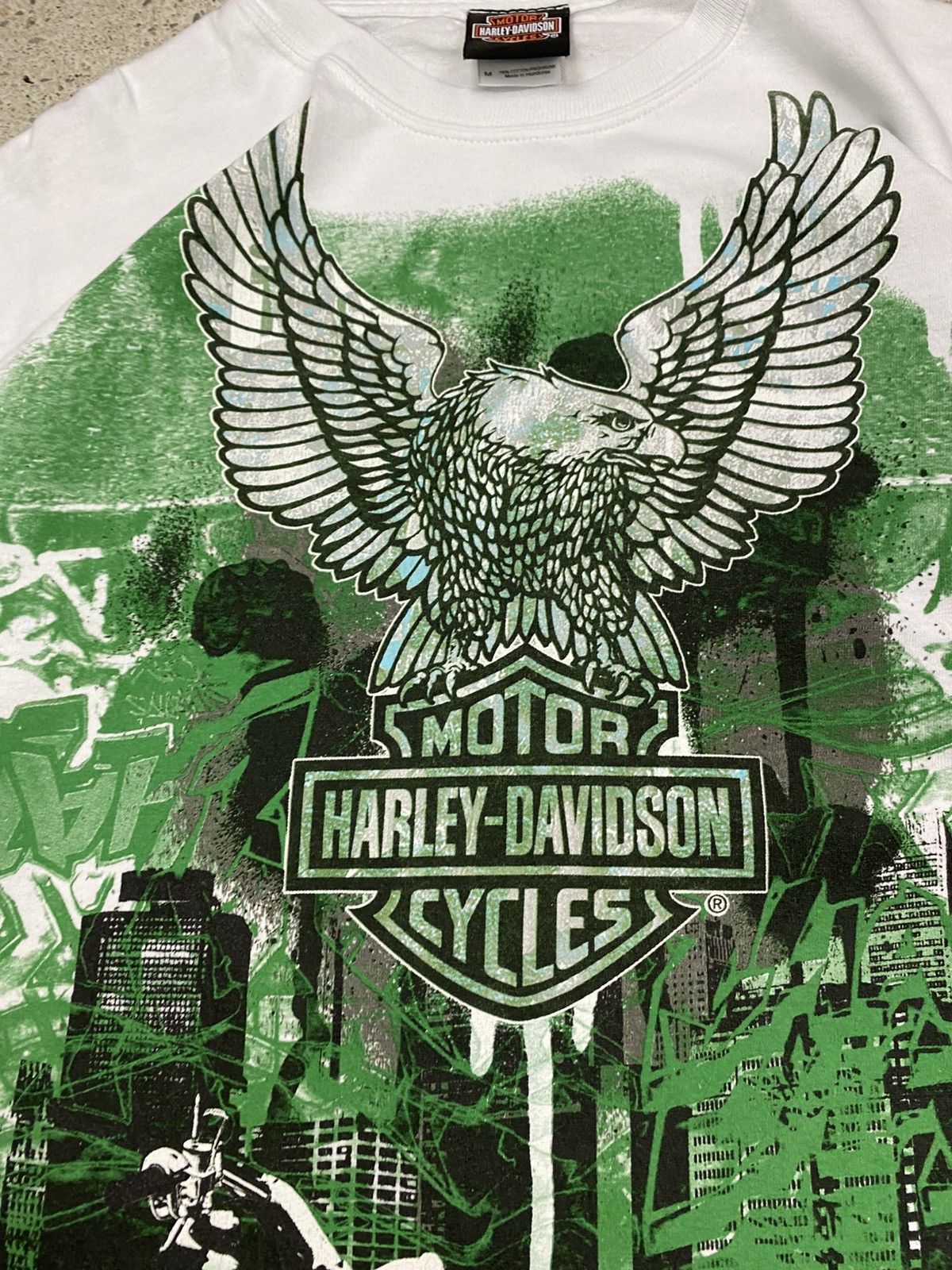 Harley Davidson Harley davidson vintage y2k longsleeve tee affliction USA Size US M / EU 48-50 / 2 - 11 Thumbnail