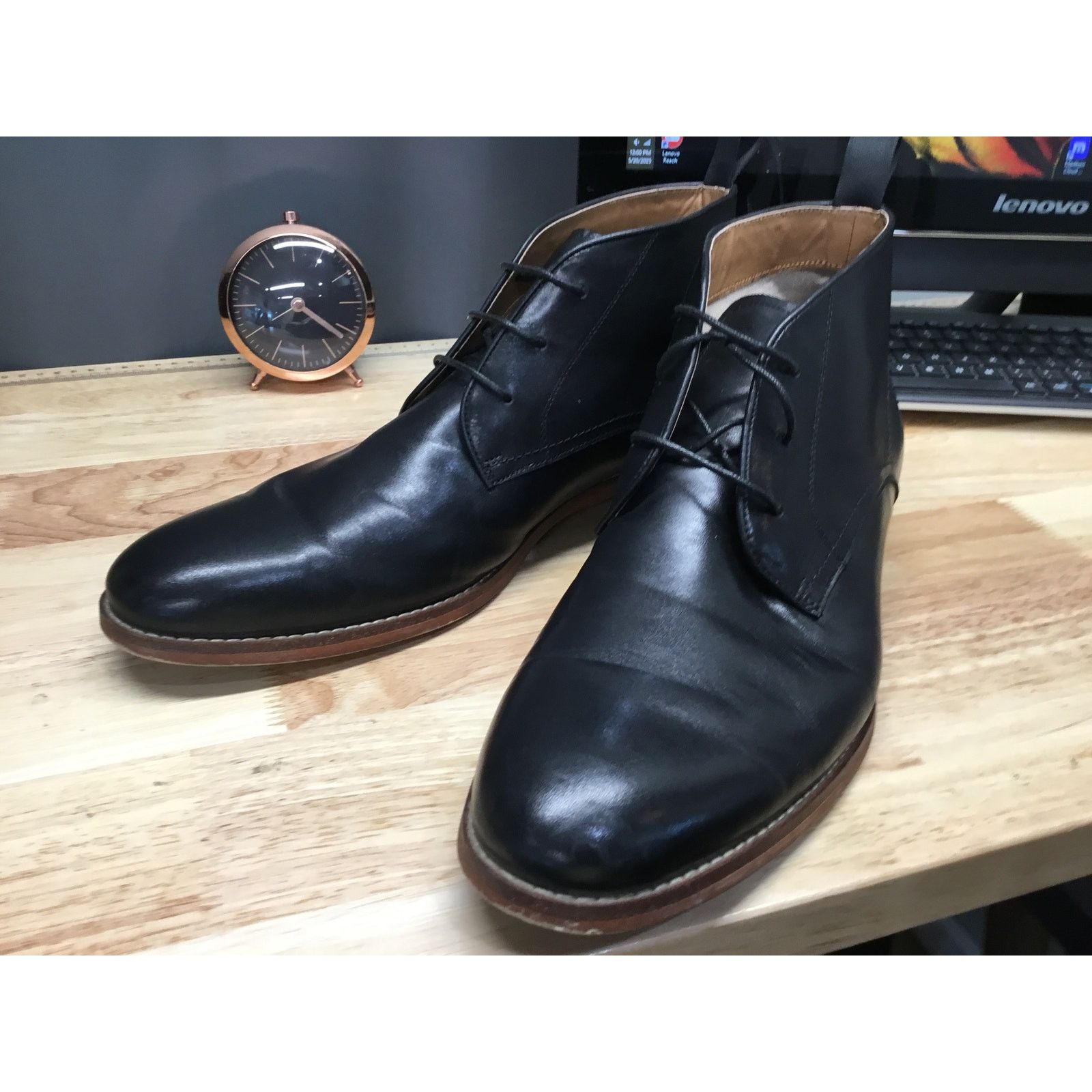 Steve Madden Steve Madden FAVIEN FAVI01M1 Chukka Boots Men's US 13M Black Size US 13 / EU 46 - 4 Thumbnail