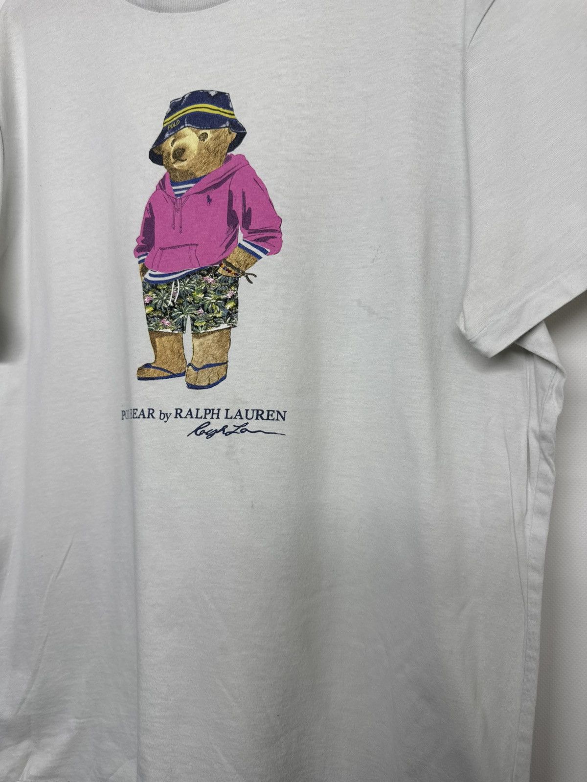 Polo Ralph Lauren Vintage Luxury Polo Ralph Lauren Bear tee Size US L / EU 52-54 / 3 - 8 Thumbnail