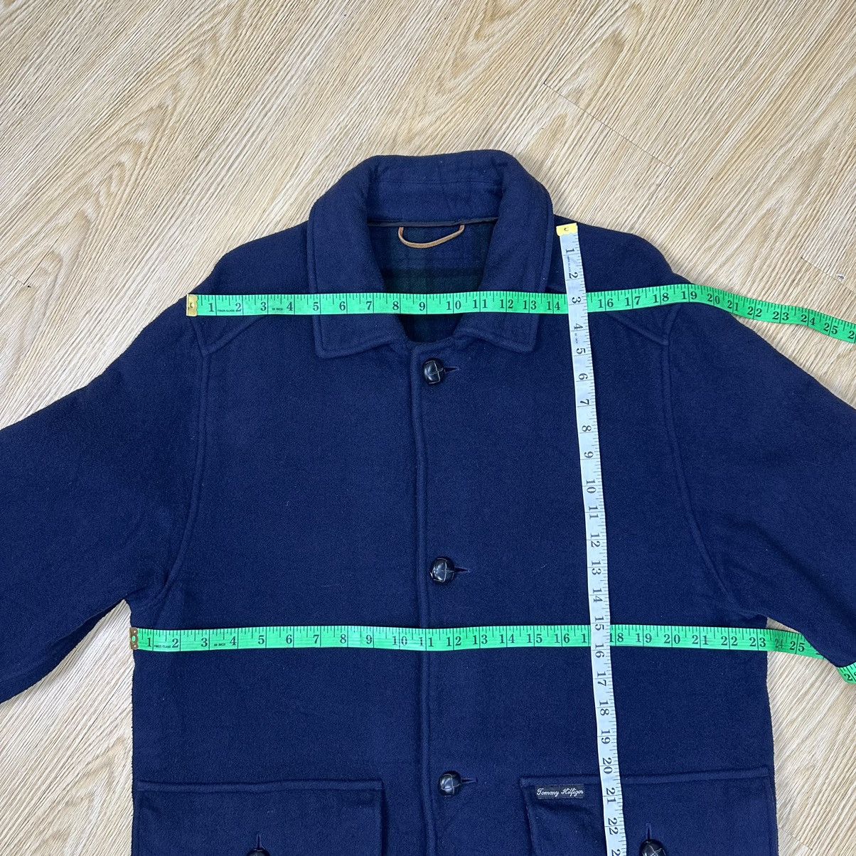 Tommy Hilfiger Tommy Hilfiger Wool Vintage Heavy Jacket Z103 Size US M / EU 48-50 / 2 - 9 Thumbnail