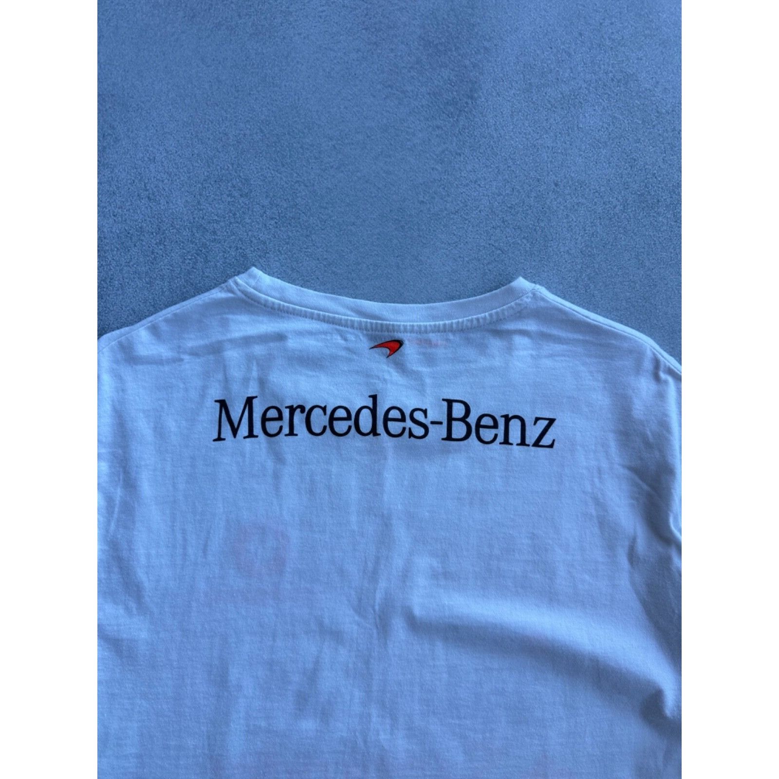 Vintage Vodafone McLaren Mercedes Formula Uno Racing T-shirt Size US M / EU 48-50 / 2 - 10 Thumbnail