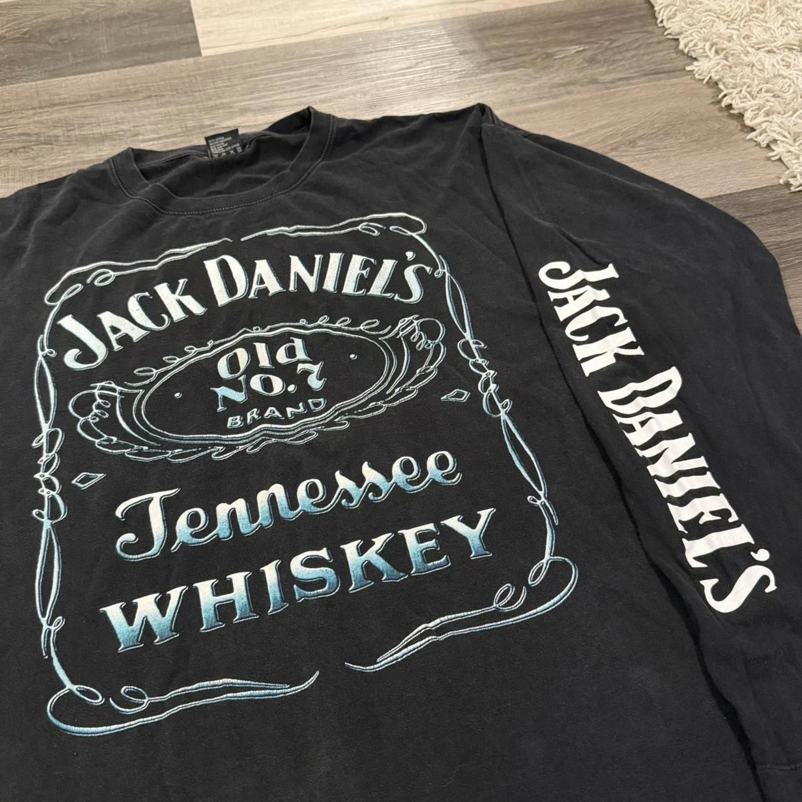 vintage jack Daniel’s long sleeve t shirt 00s XXL
