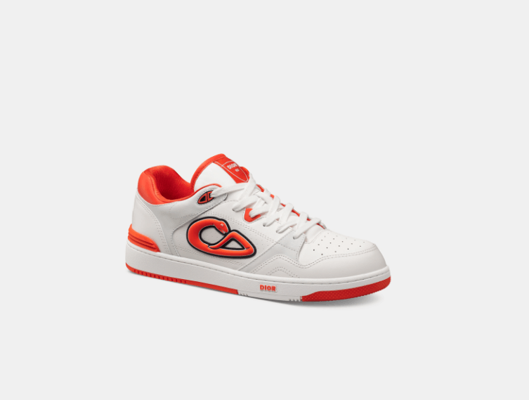 Dior × Kaws o1w1db10426 3SN318 Low-Top Sneakers in White/Red Size US 9 / EU 42 - 2 Thumbnail