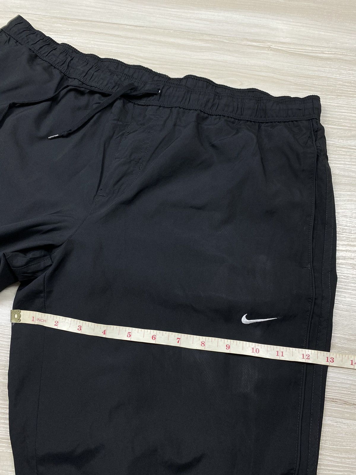 Nike × Vintage Nike Y2K swoosh Vintage Nylon Track Pants Drill Track Size US 34 / EU 50 - 14 Thumbnail