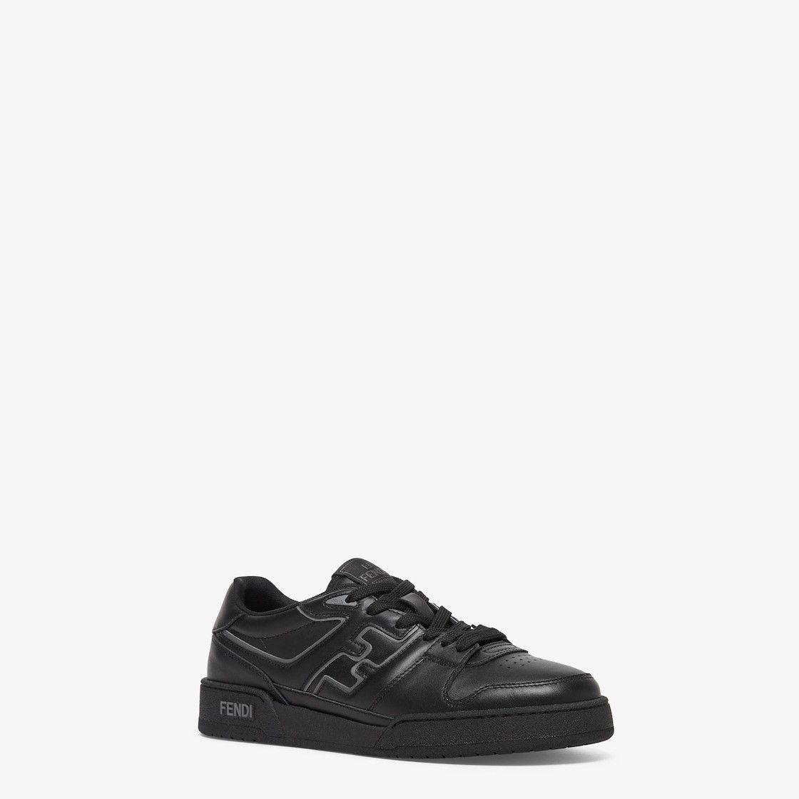 Fendi o1s1wg110226 Match Low-Top Sneakers in Black Size US 10 / EU 43 - 2 Thumbnail