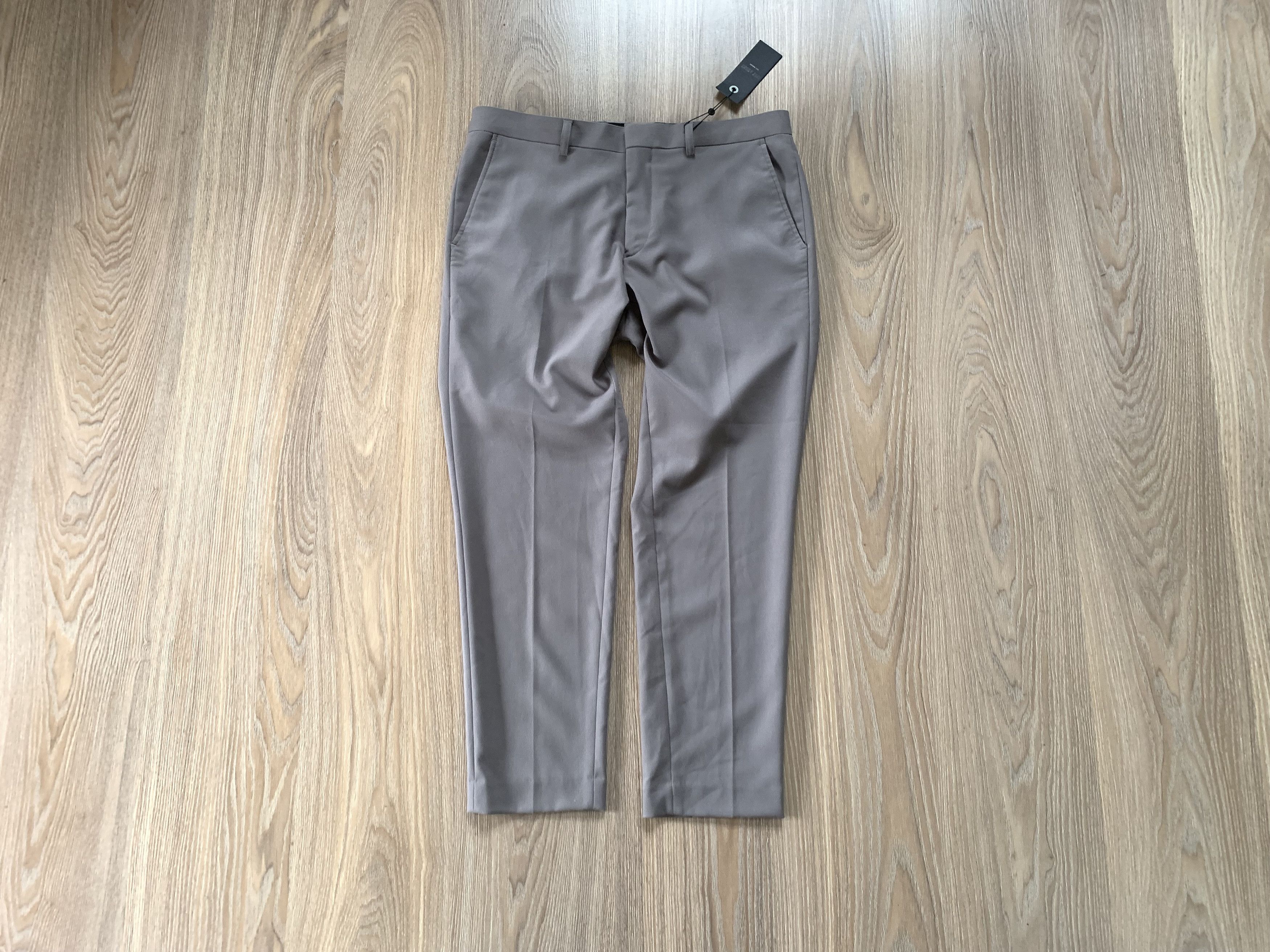 ONLY & SONS Only & Sons Skinny Smart Cropped Classic Trousers Size US 36 / EU 52 - 10 Thumbnail
