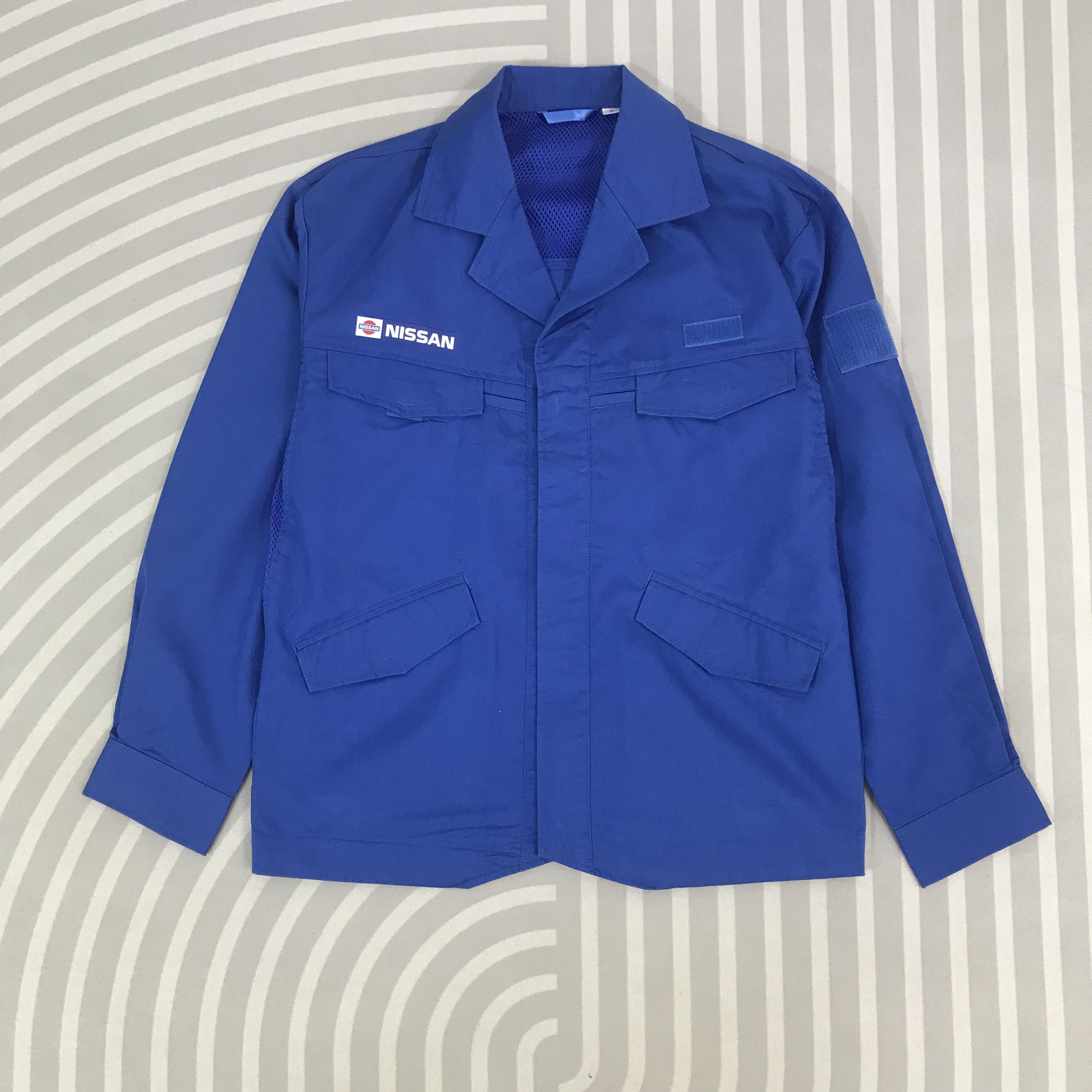 Japanese Brand Vtg Nissan Racing motorsport uniforms Japan custom Jacket Size US L / EU 52-54 / 3 - 1 Thumbnail