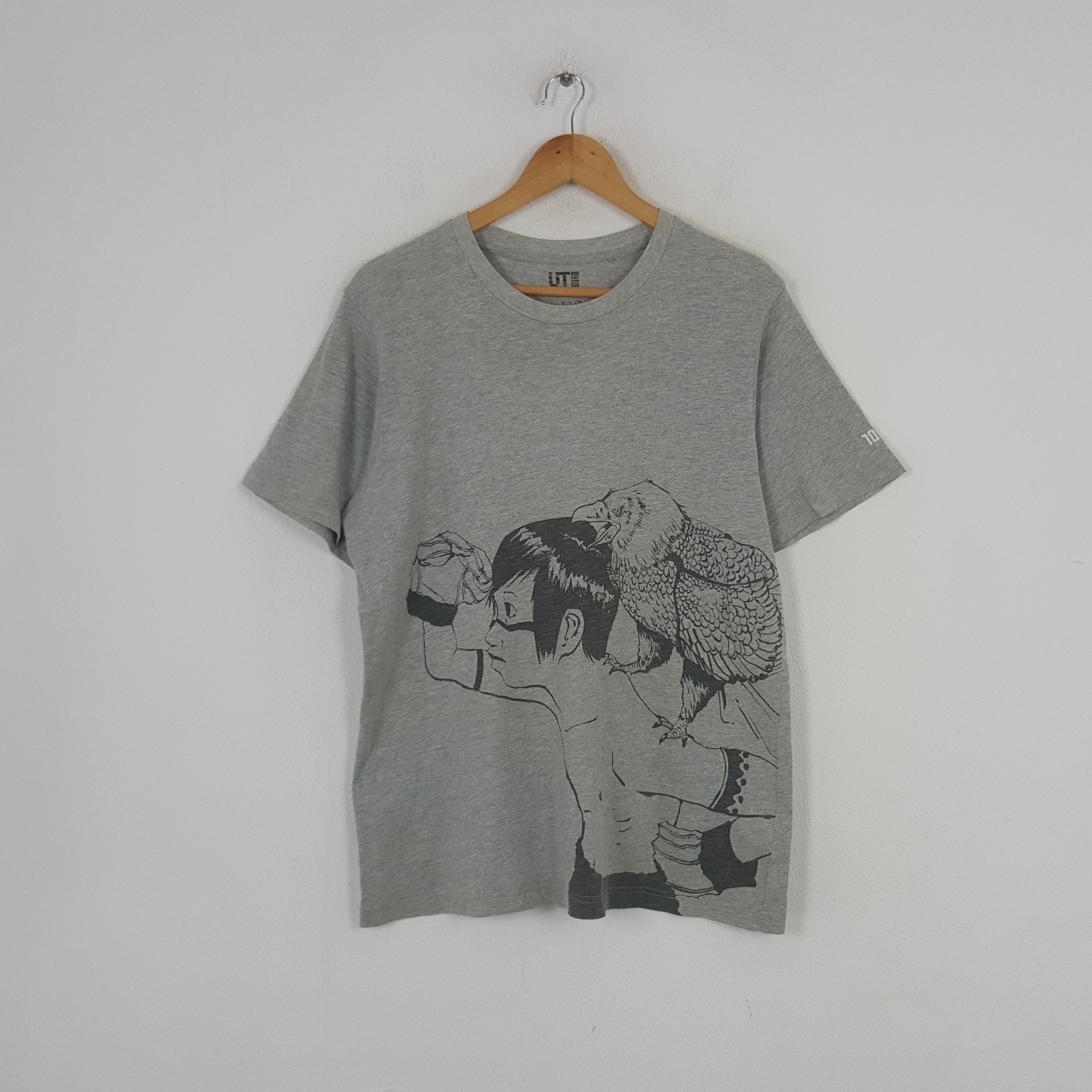 Uniqlo × Vintage Vintage Taiyou Matsumoto Japan Cartoon Tshirt C285N30 Size US L / EU 52-54 / 3 - 1 Thumbnail