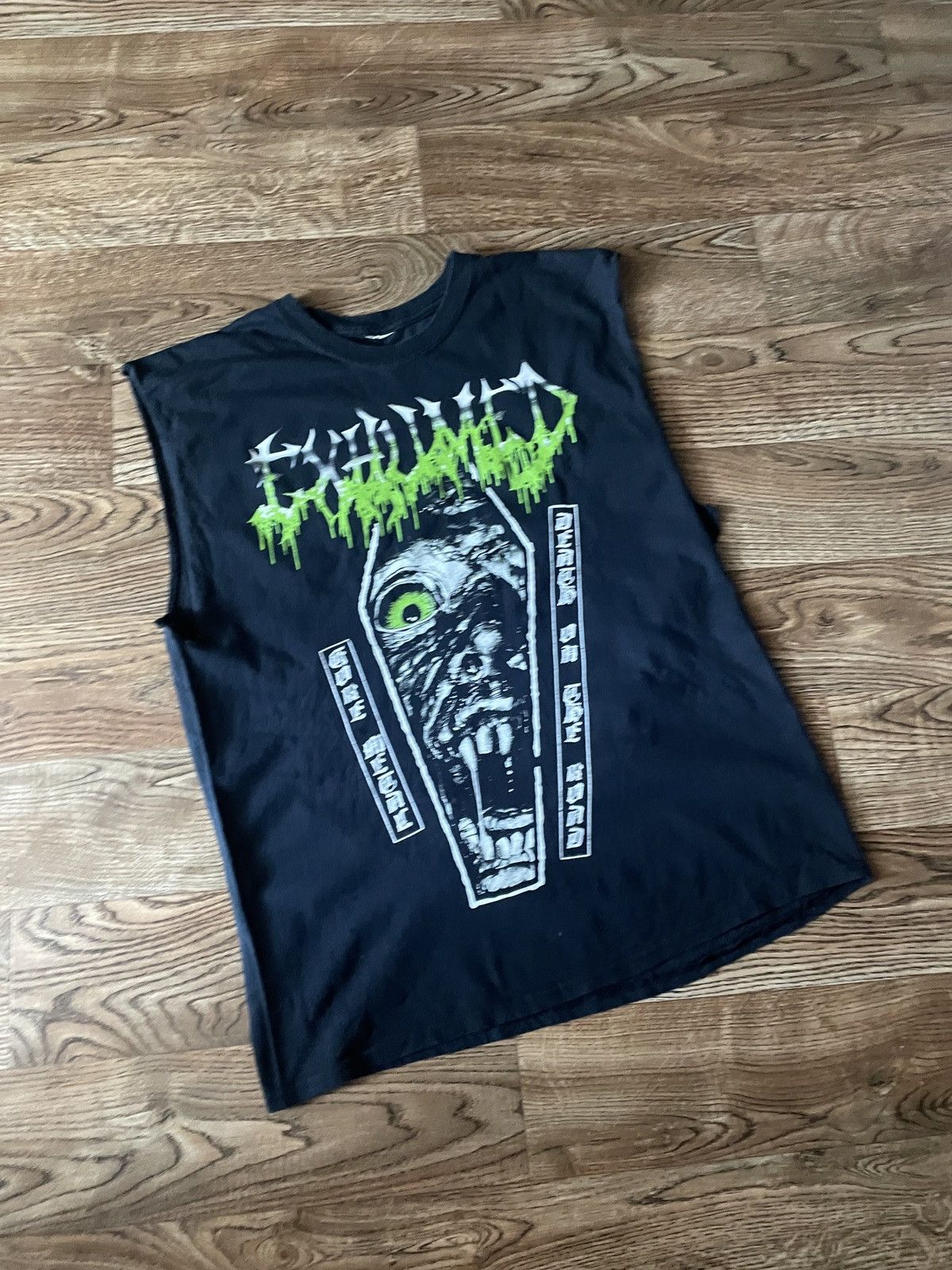 Band Tees Vintage Exhumed gore metal t shirt death metal 90s Size US L / EU 52-54 / 3 - 2 Thumbnail