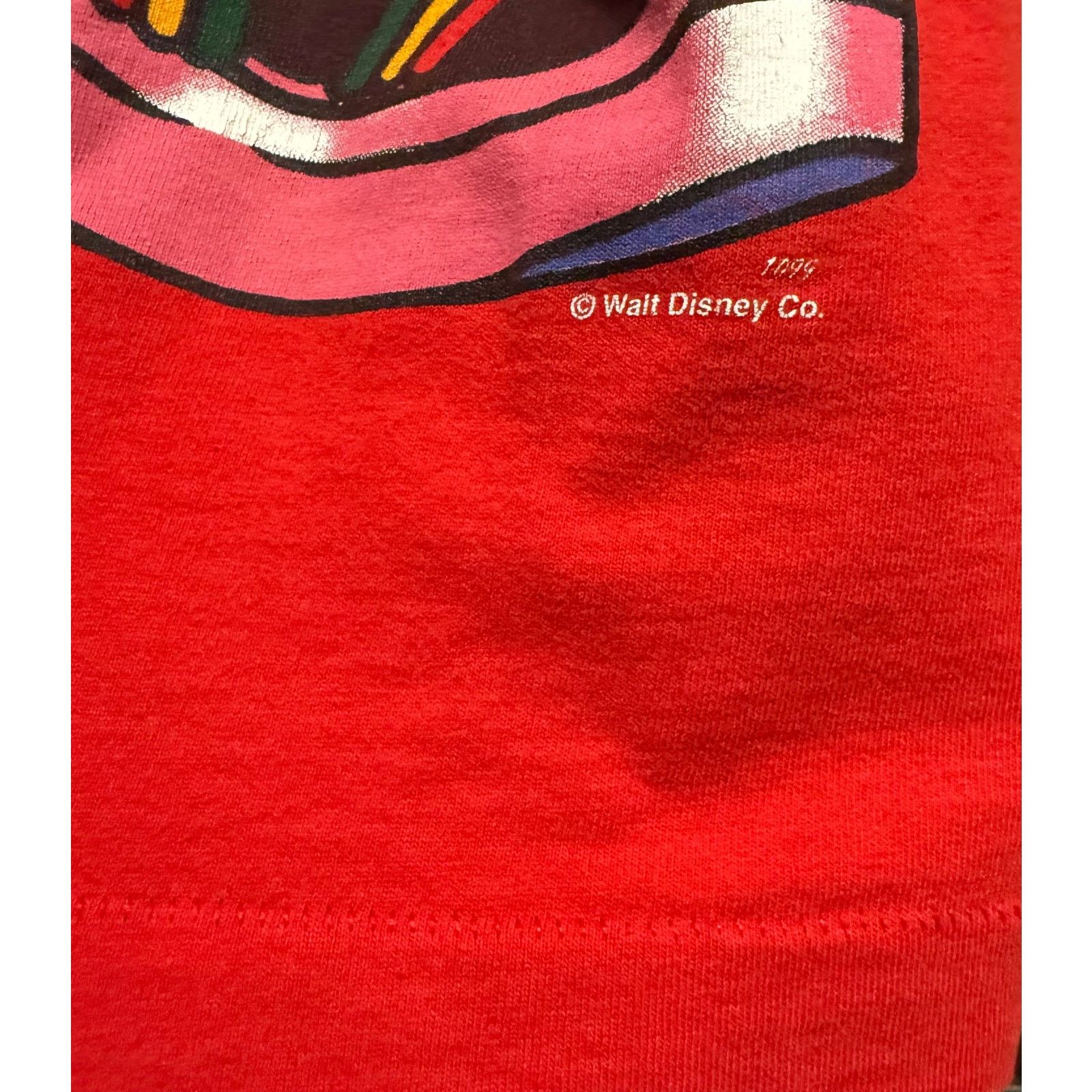 Fruit Of The Loom 1994 Disney Mickey and Minnie Mouse Hippie Size US XL / EU 56 / 4 - 4 Thumbnail