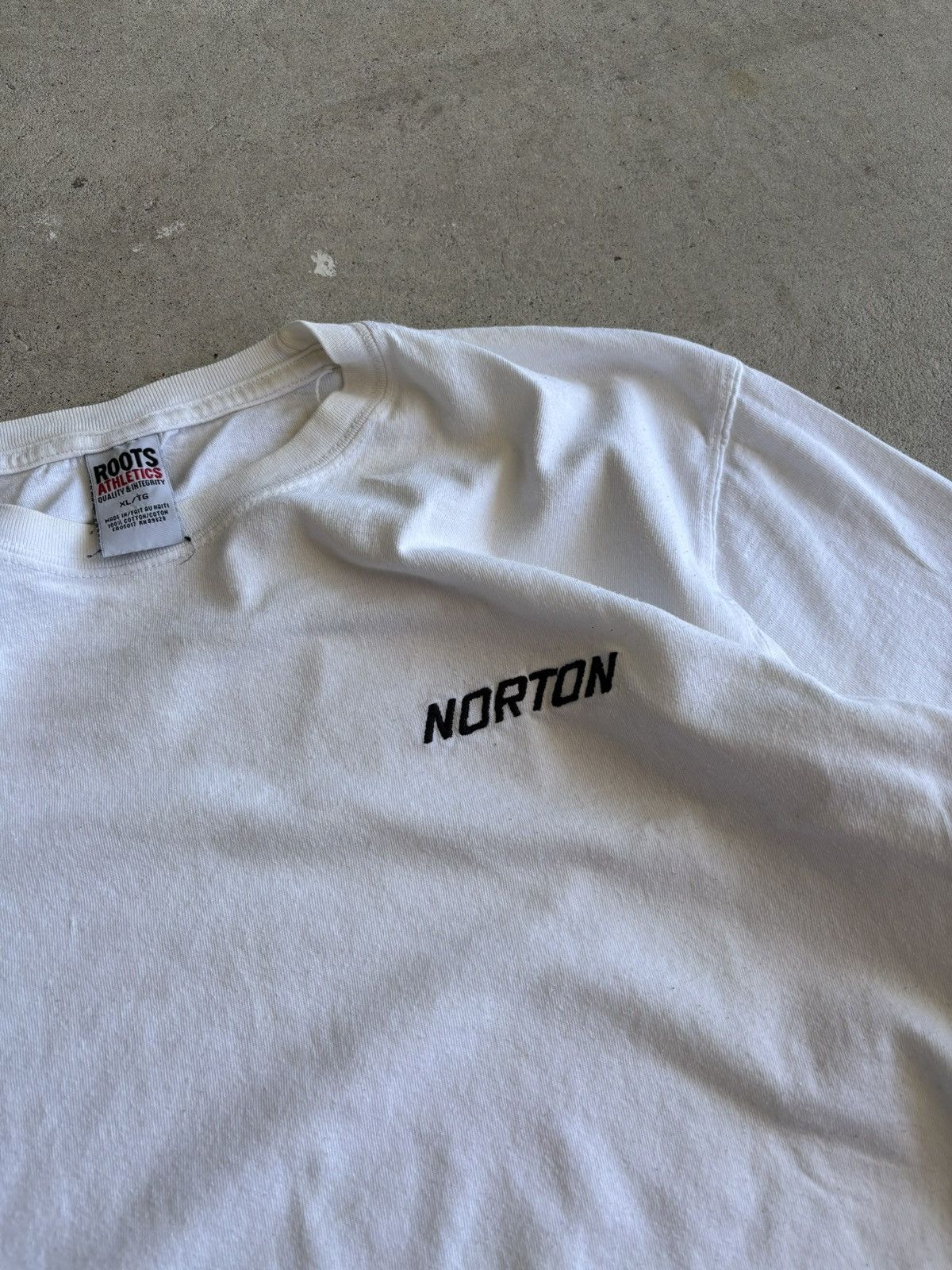 Other Vintage 90s Norton Paint Auto Canada Boxy Roots Longsleeve Size US XL / EU 56 / 4 - 3 Thumbnail