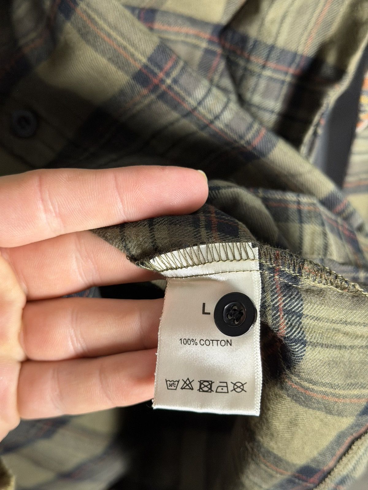 Vale Vale Forever Reborn Chopper Flannel Shirt Size US L / EU 52-54 / 3 - 5 Thumbnail