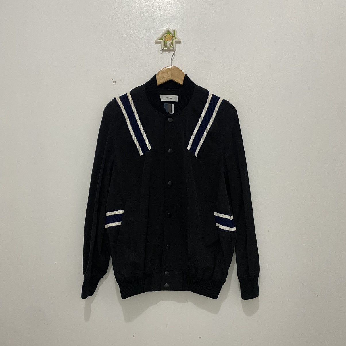 Facetasm Facestasm Ribbed Design Varsity Jacket Size US M / EU 48-50 / 2 - 1 Thumbnail