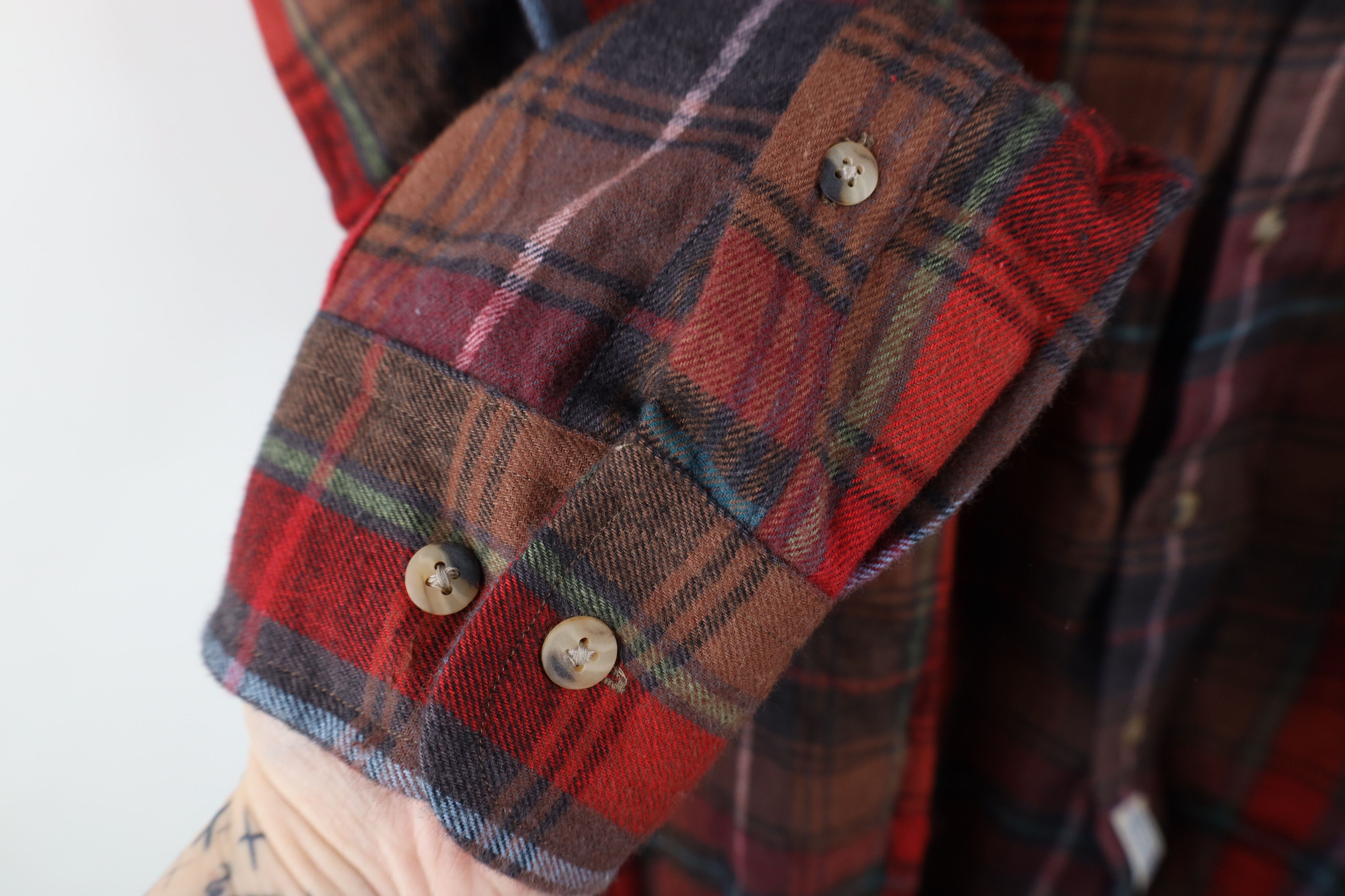 Vintage Deadstock Vintage 90s Streetwear Flannel Button Down Shirt Size US M / EU 48-50 / 2 - 6 Thumbnail