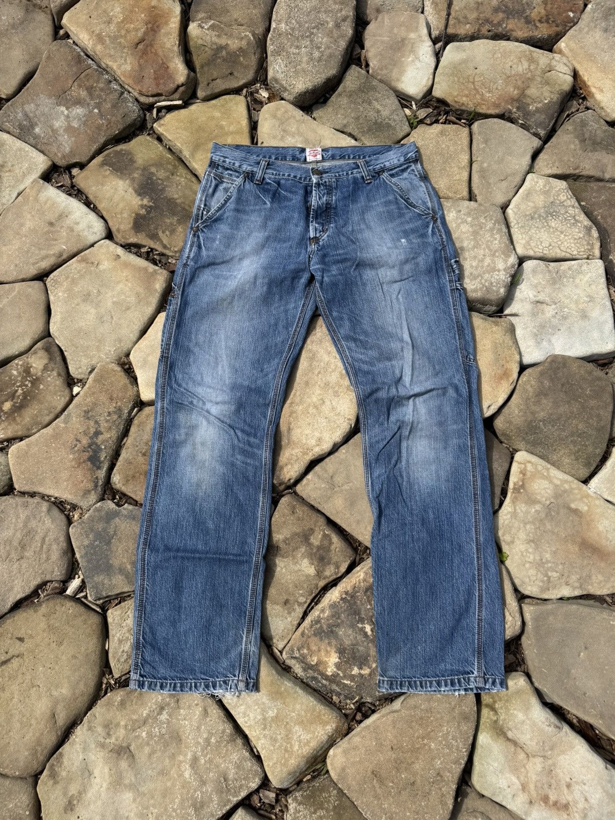 Carhartt Vintage Carhartt Carpenter Distressed Pants Size US 32 / EU 48 - 3 Thumbnail