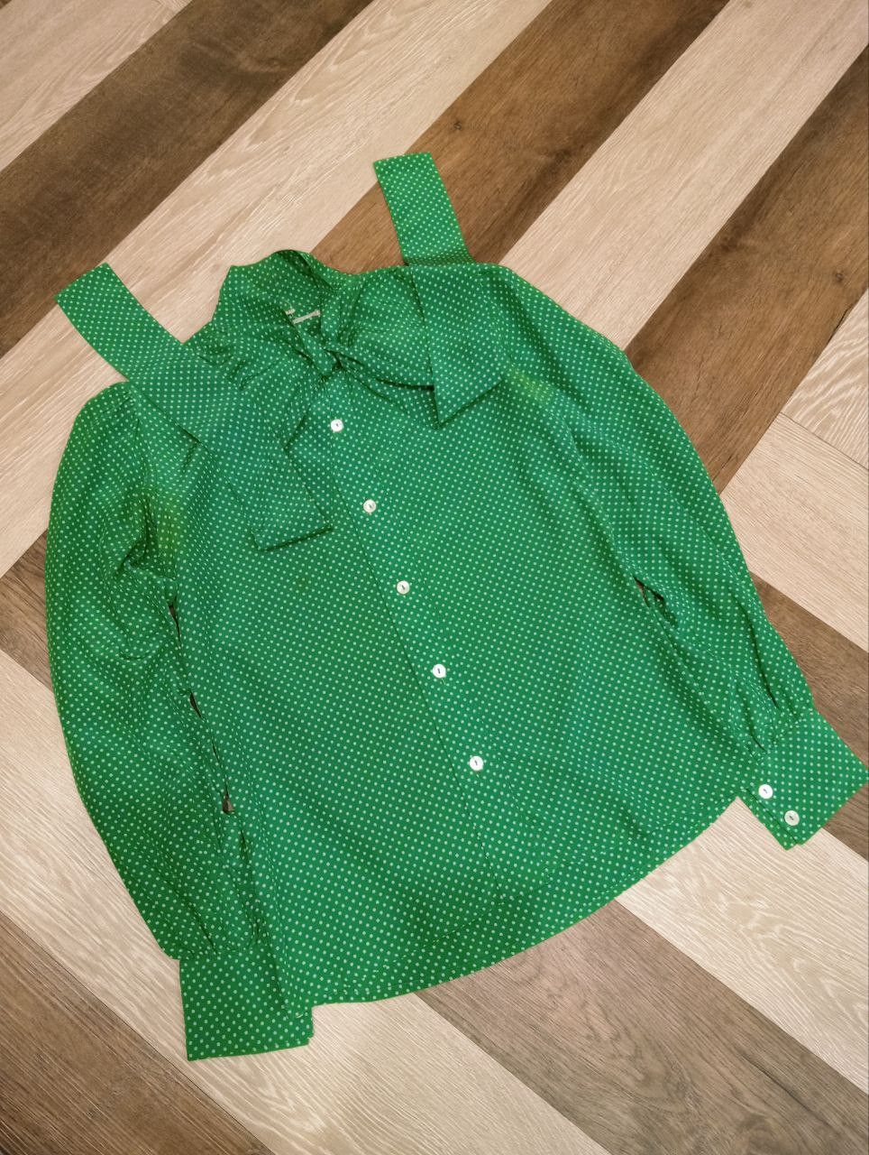 Saint Laurent Paris VINTAGE SAINT LAURENT SILK BLOUSE Size XXS / US 00 / IT 34 - 2 Thumbnail