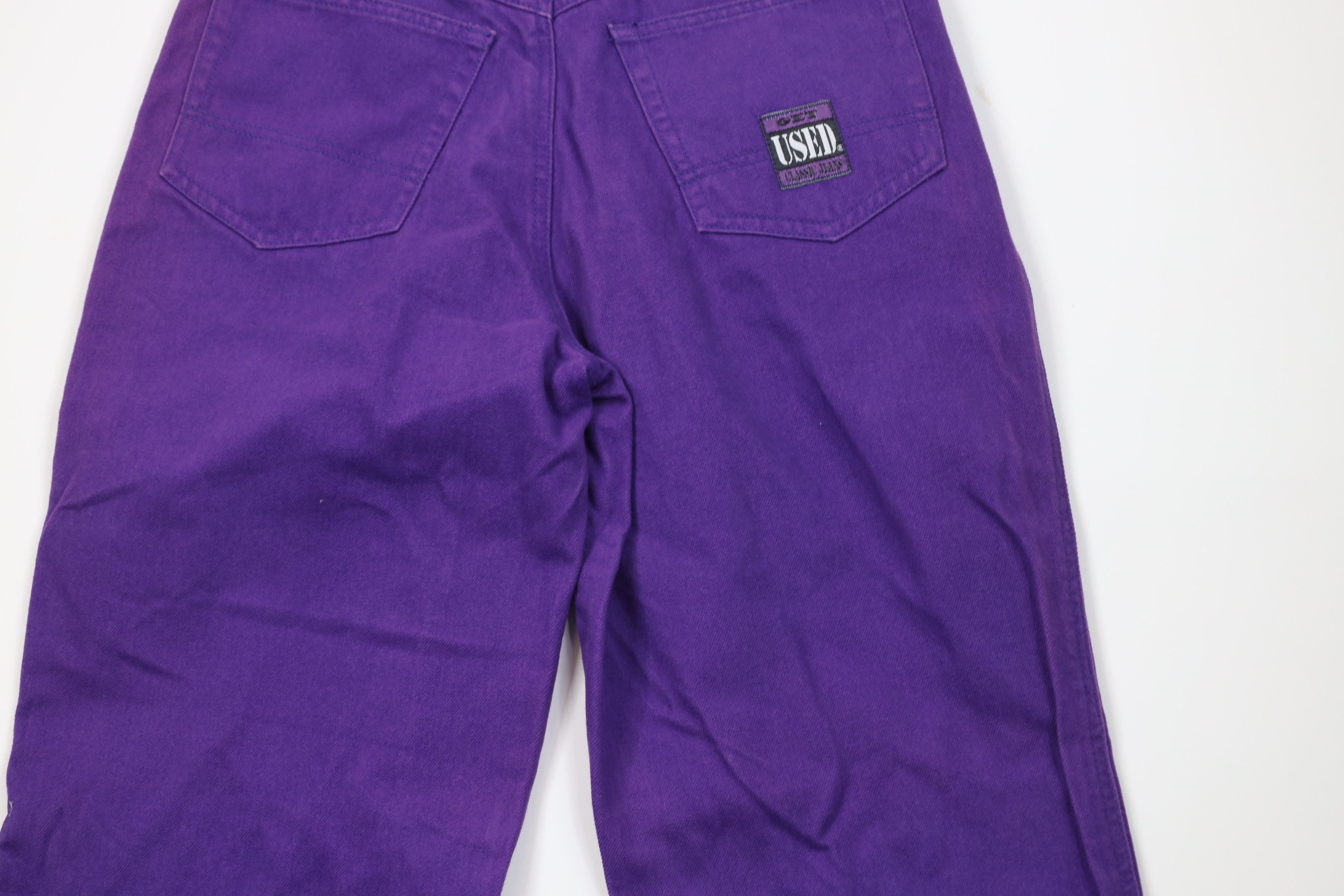 Vintage Deadstock Vintage 90s Streetwear Fit Skateboard Jeans Purple Size US 31 - 10 Thumbnail