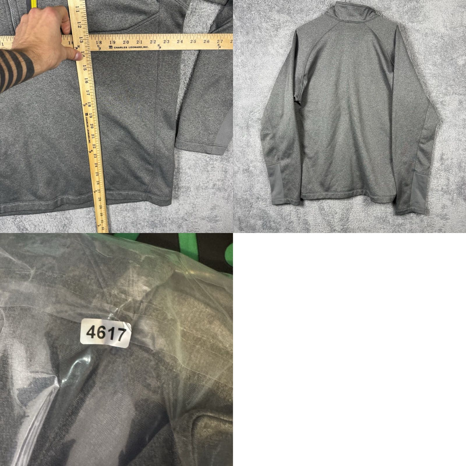 The North Face The North Face Canyonlands Jacket Men XL Gray 1/2 Zip Fleece Pullover Sweatshirt Size US XL / EU 56 / 4 - 8 Thumbnail