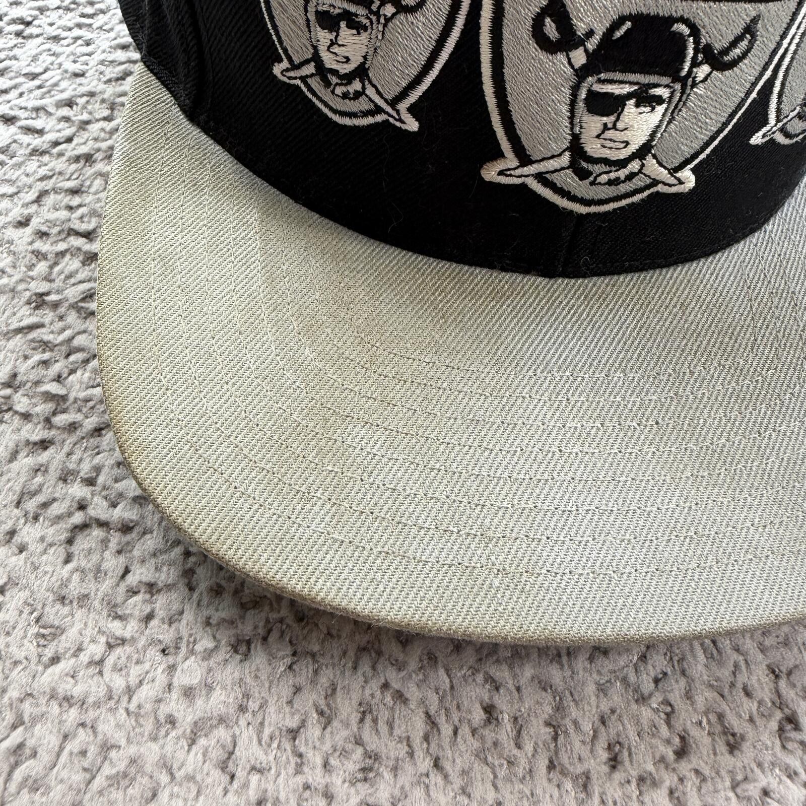 Mitchell & Ness Mitchell & Ness Las Vegas Raiders Snapback Hat Black NFL Size ONE SIZE - 8 Thumbnail