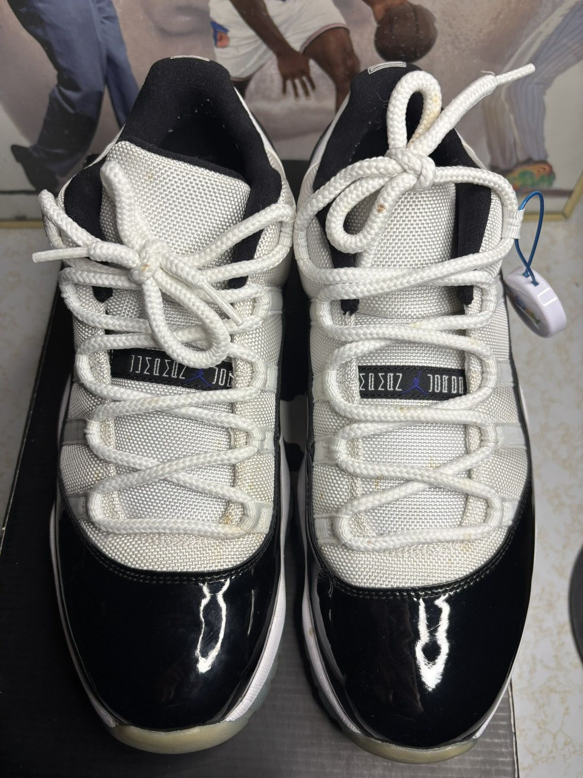 Jordan Brand Air Jordan 11 Retro 2018 Concord 2018 Size US 10 / EU 43 - 2 Thumbnail